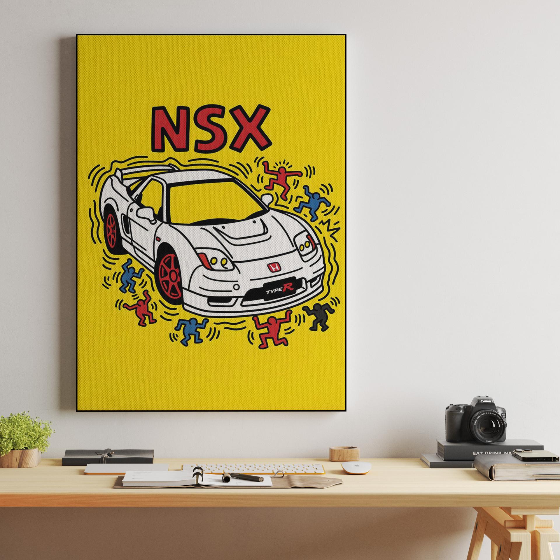 NSX Energy: Keith Haring Style Tribute
