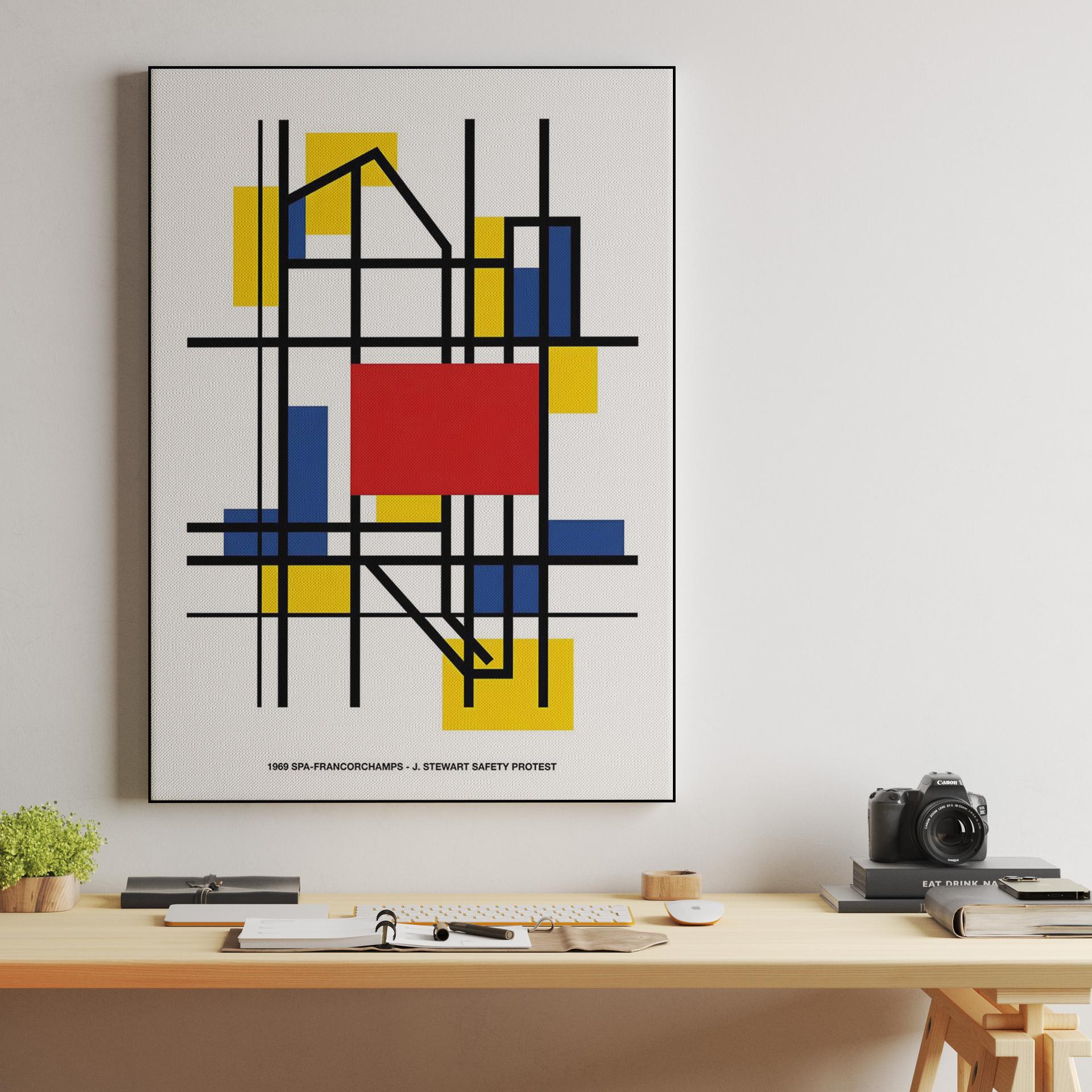 Spa-Francorchamps 1969: Jackie Stewart De Stijl Safety Tribute