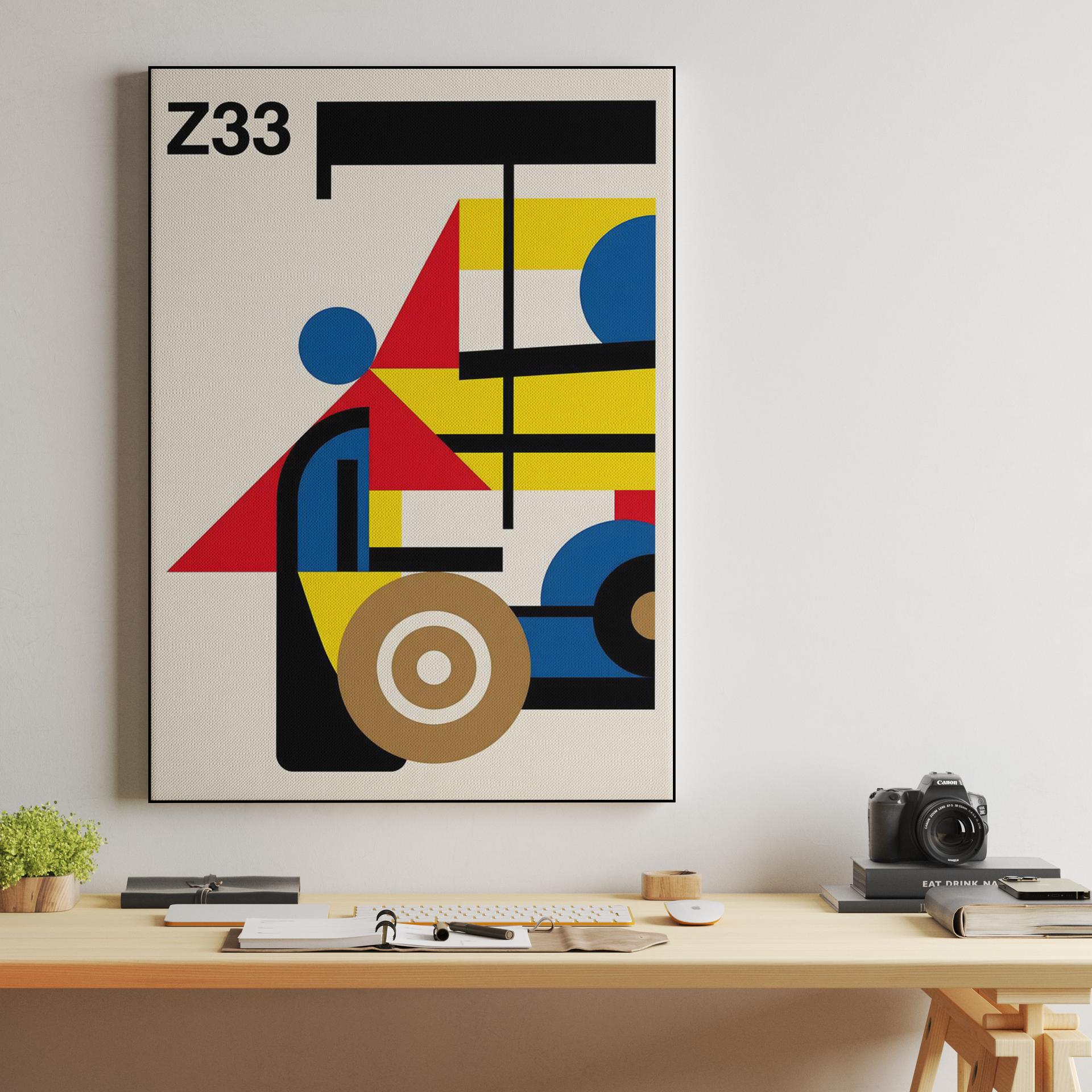 Z33 Bauhaus: Geometric JDM Abstraction