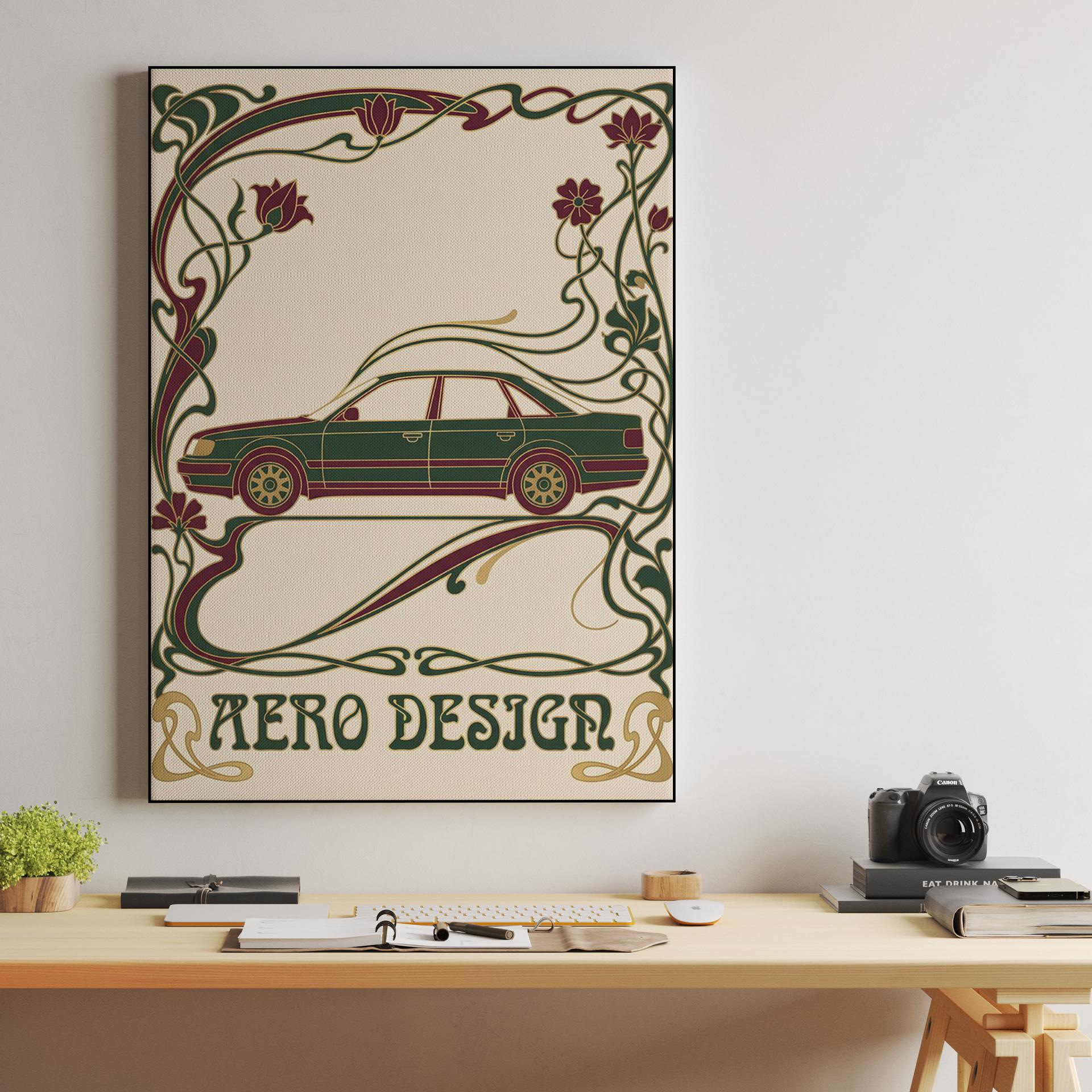 Aero Art Nouveau: Audi 100 Heritage