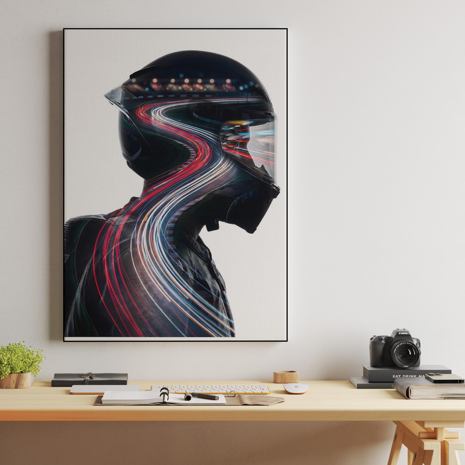 Kinetic Silhouette: The Spirit of the Night Race