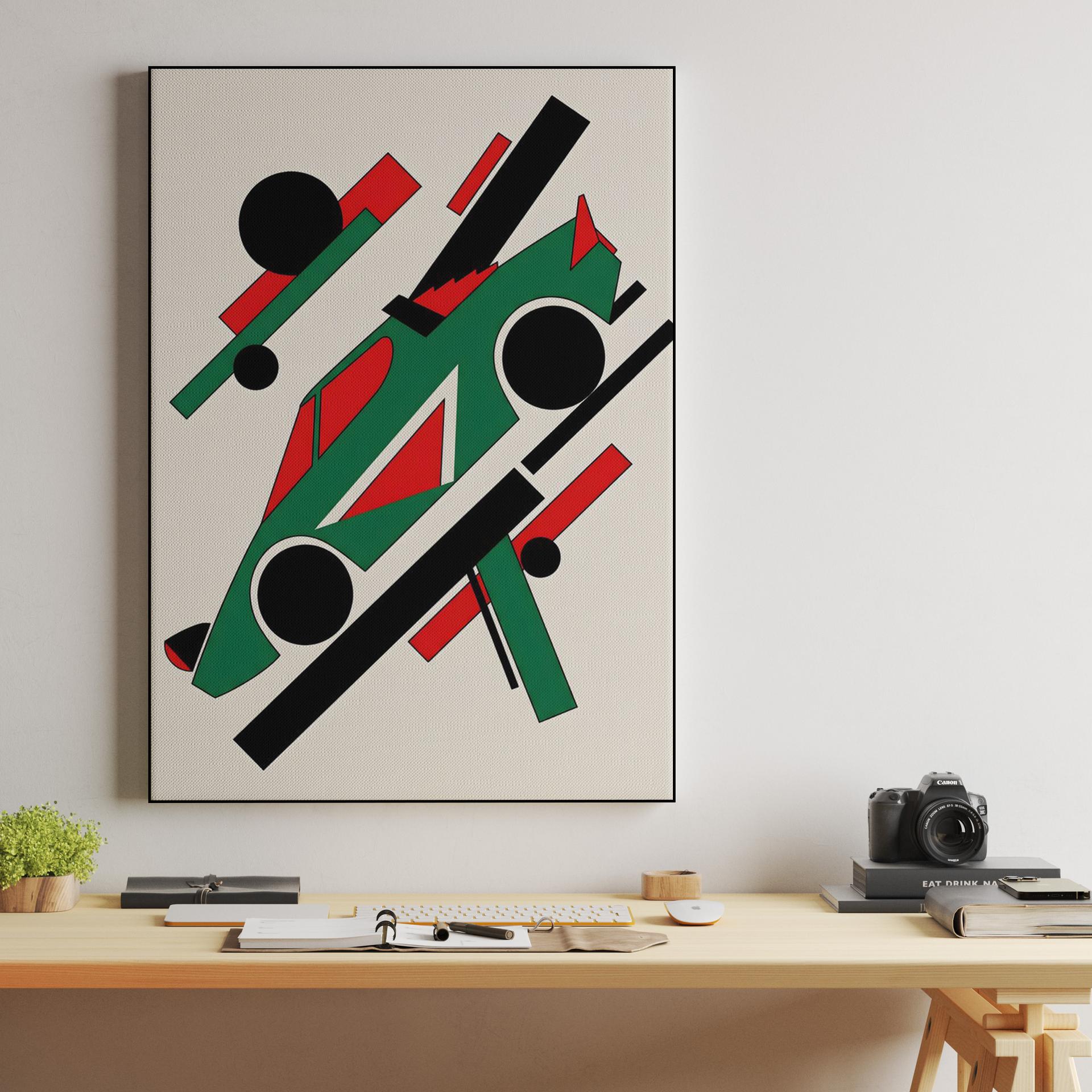 Lancia Stratos: Constructivist Rally Geometry