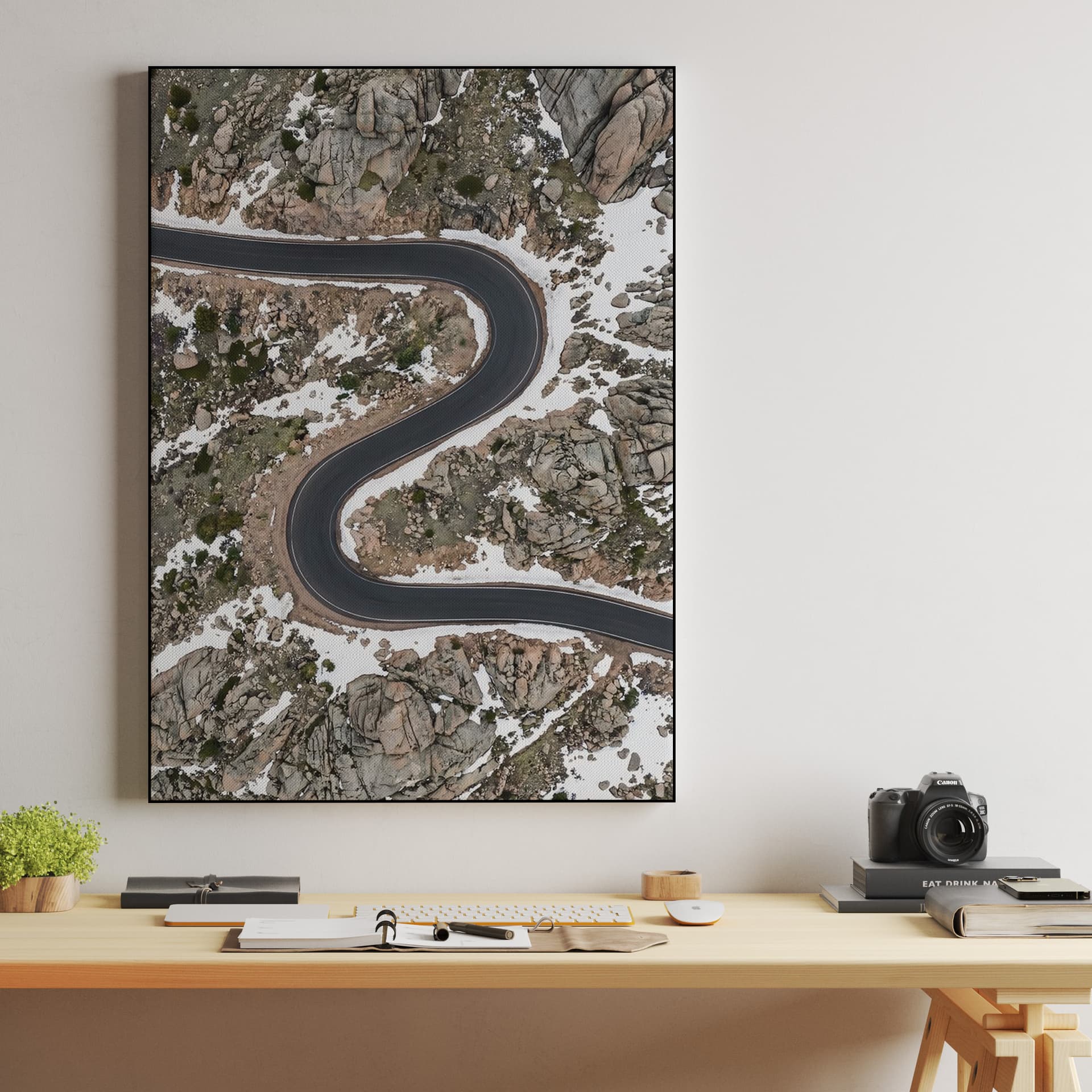 Winding Ascent: Pikes Peak Aerial Mountain Road