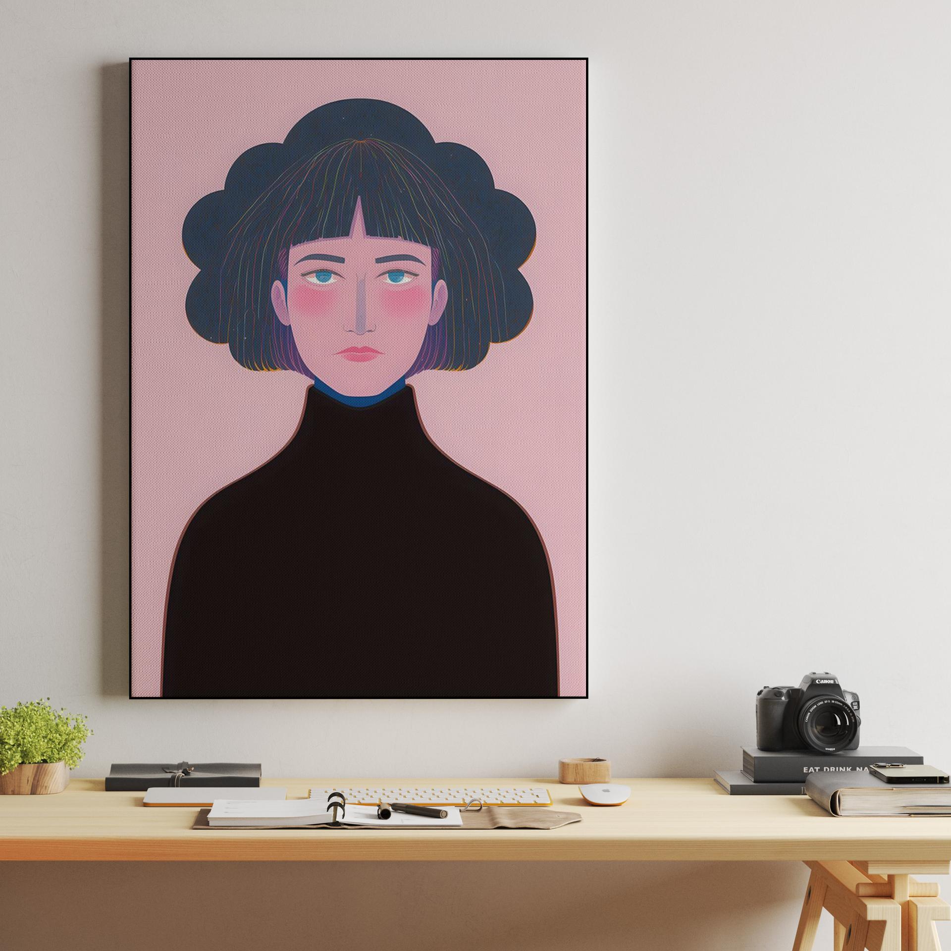 Stylized Bob Portrait