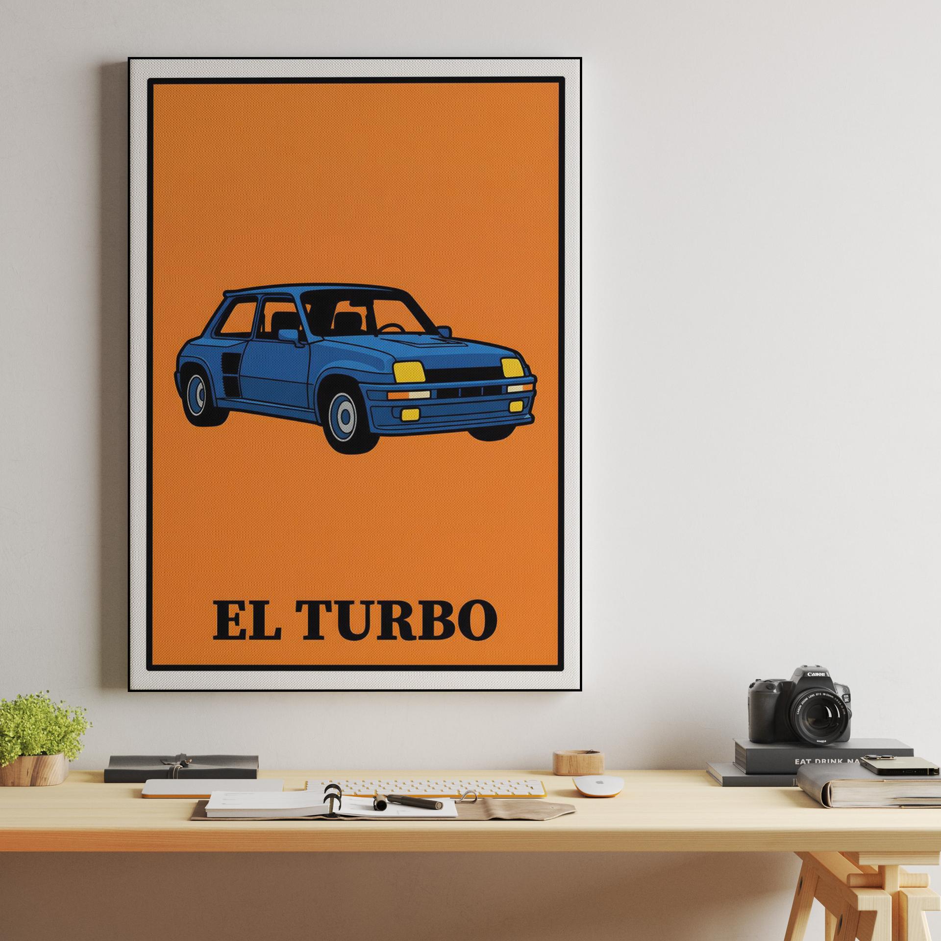 Renault R5 Turbo Loteria Art