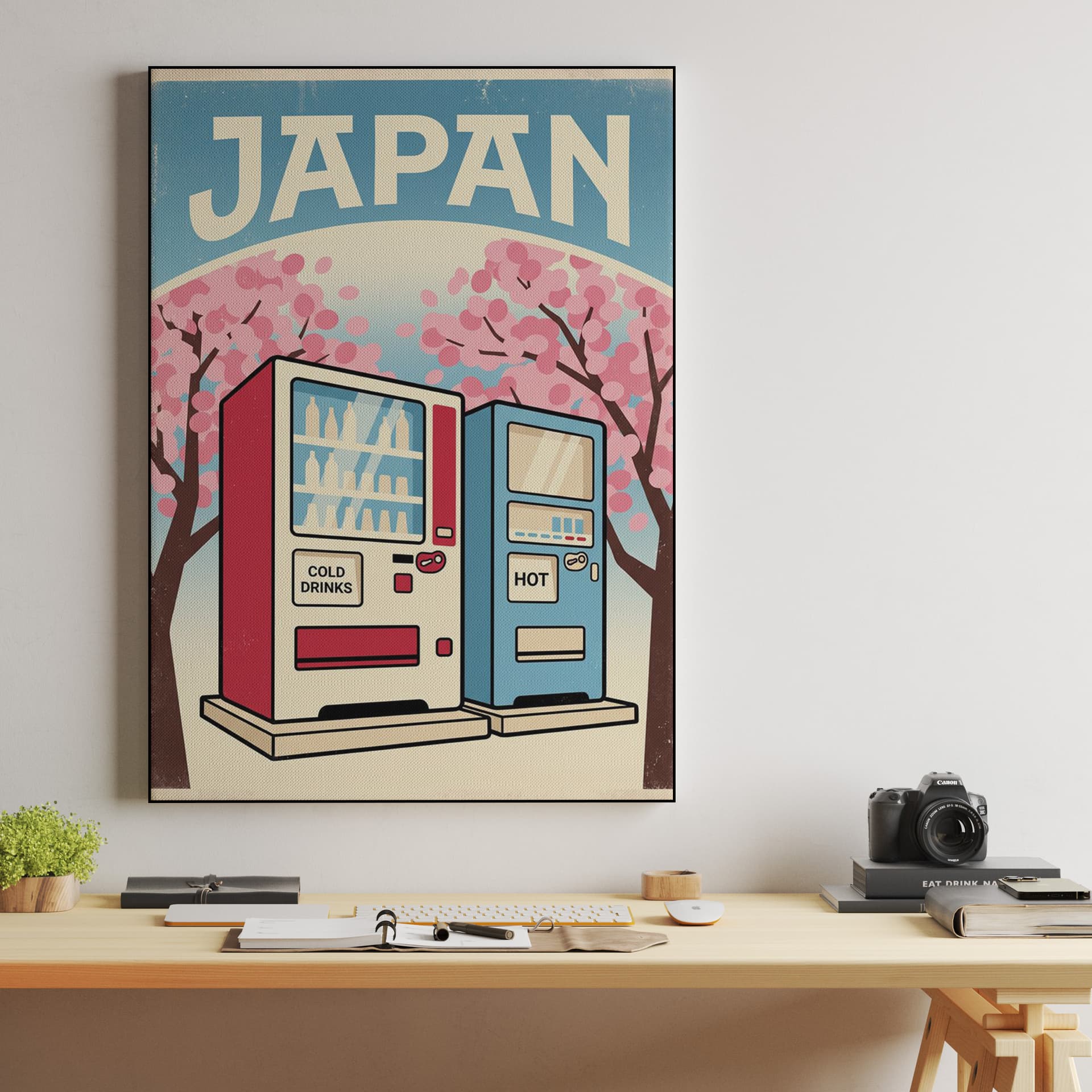 Springtime Vending in Japan