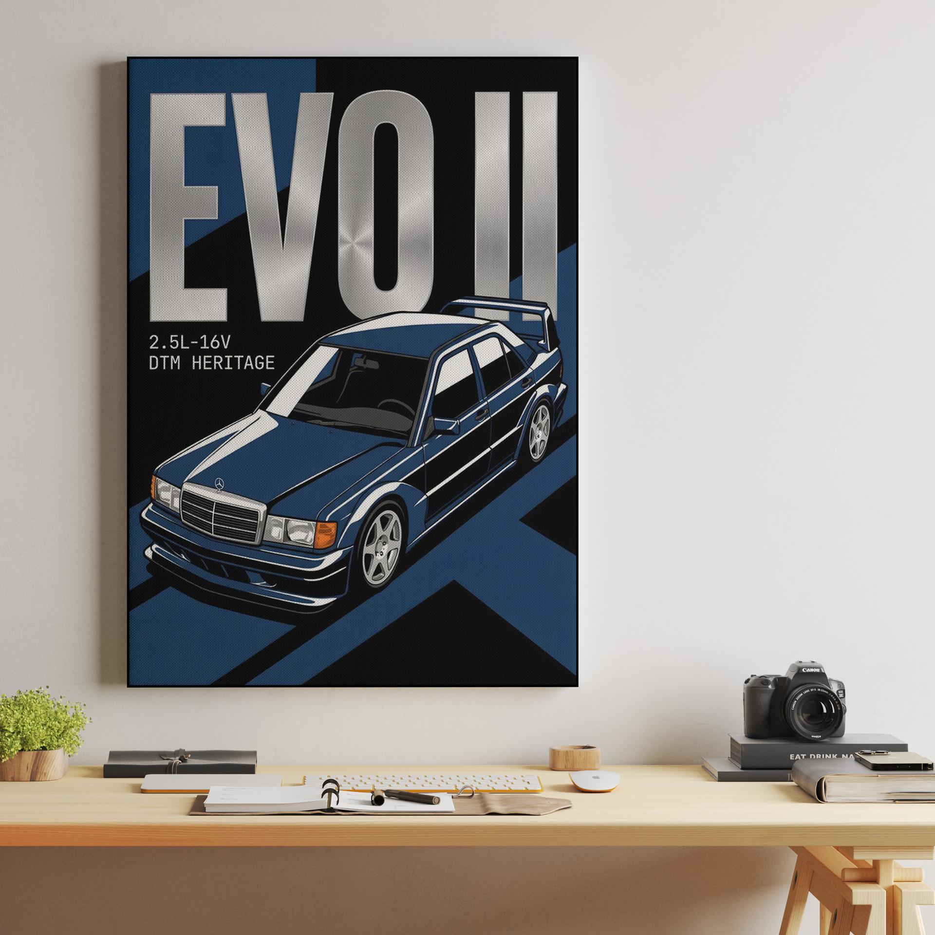 Mercedes 190E Evolution II: DTM Heritage Poster
