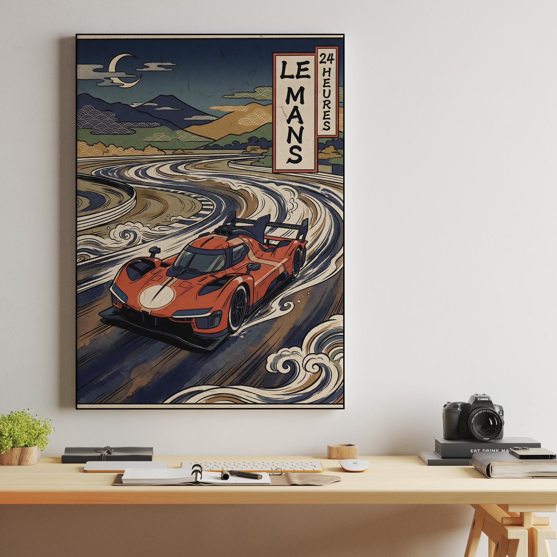 Le Mans 24h: Ukiyo-e Hypercar Flow