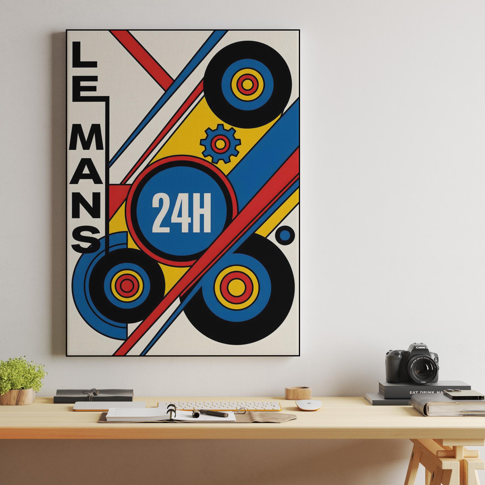 24h Le Mans: Constructivist Race Geometry