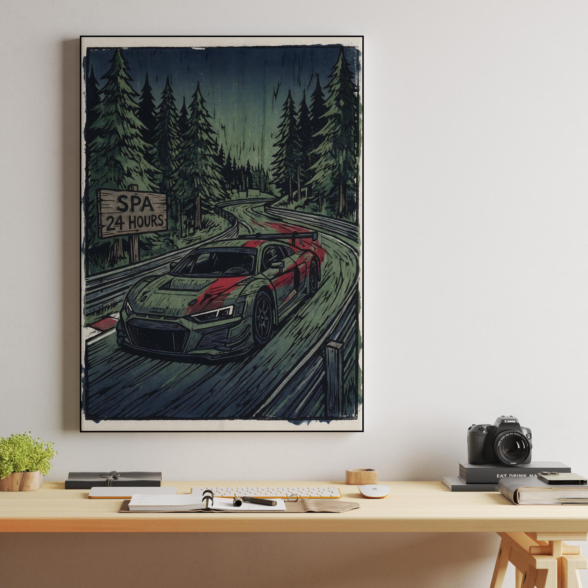 Ardennes Grit: Audi R8 at the Spa 24 Hours