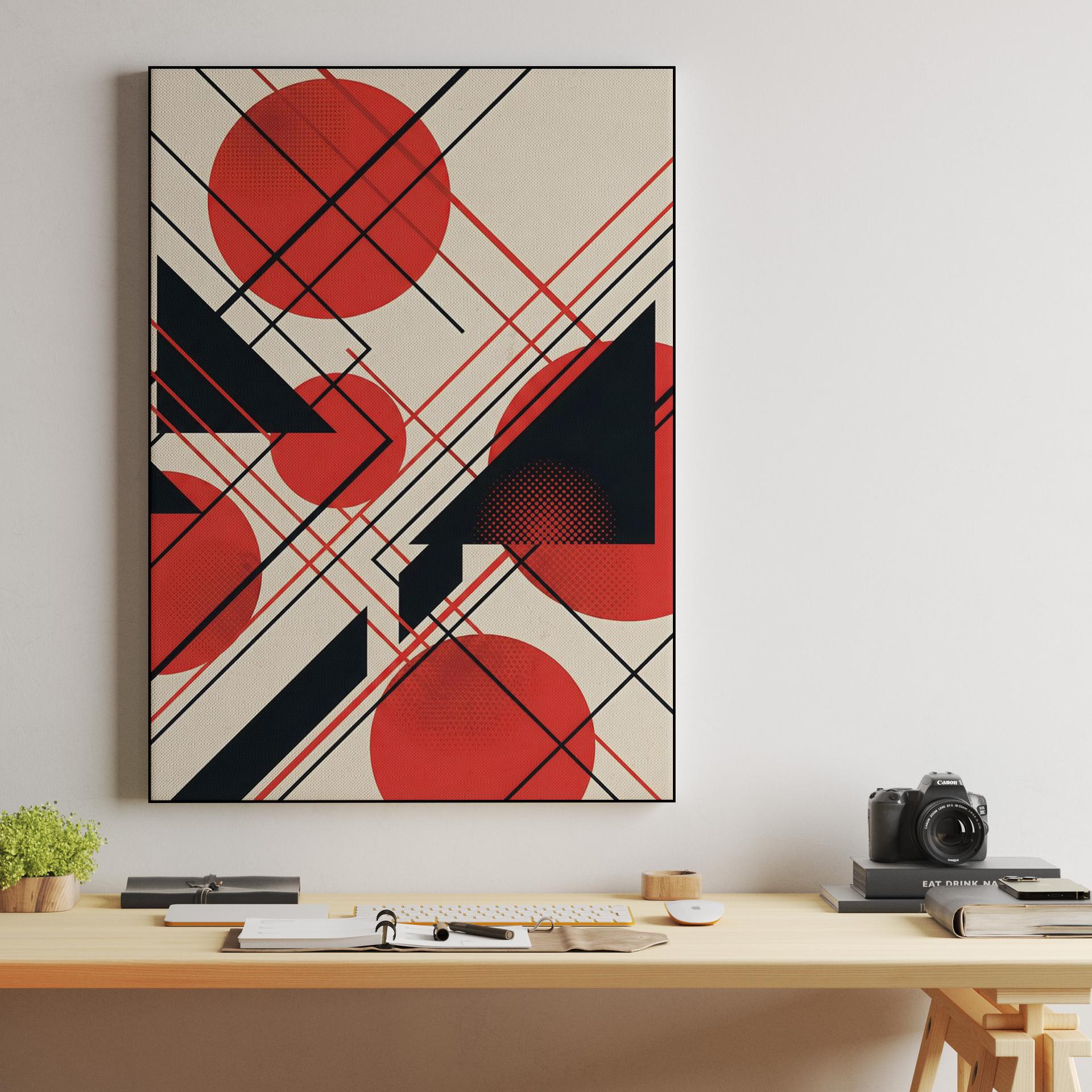 Constructivist Grid: Circles and Triangles