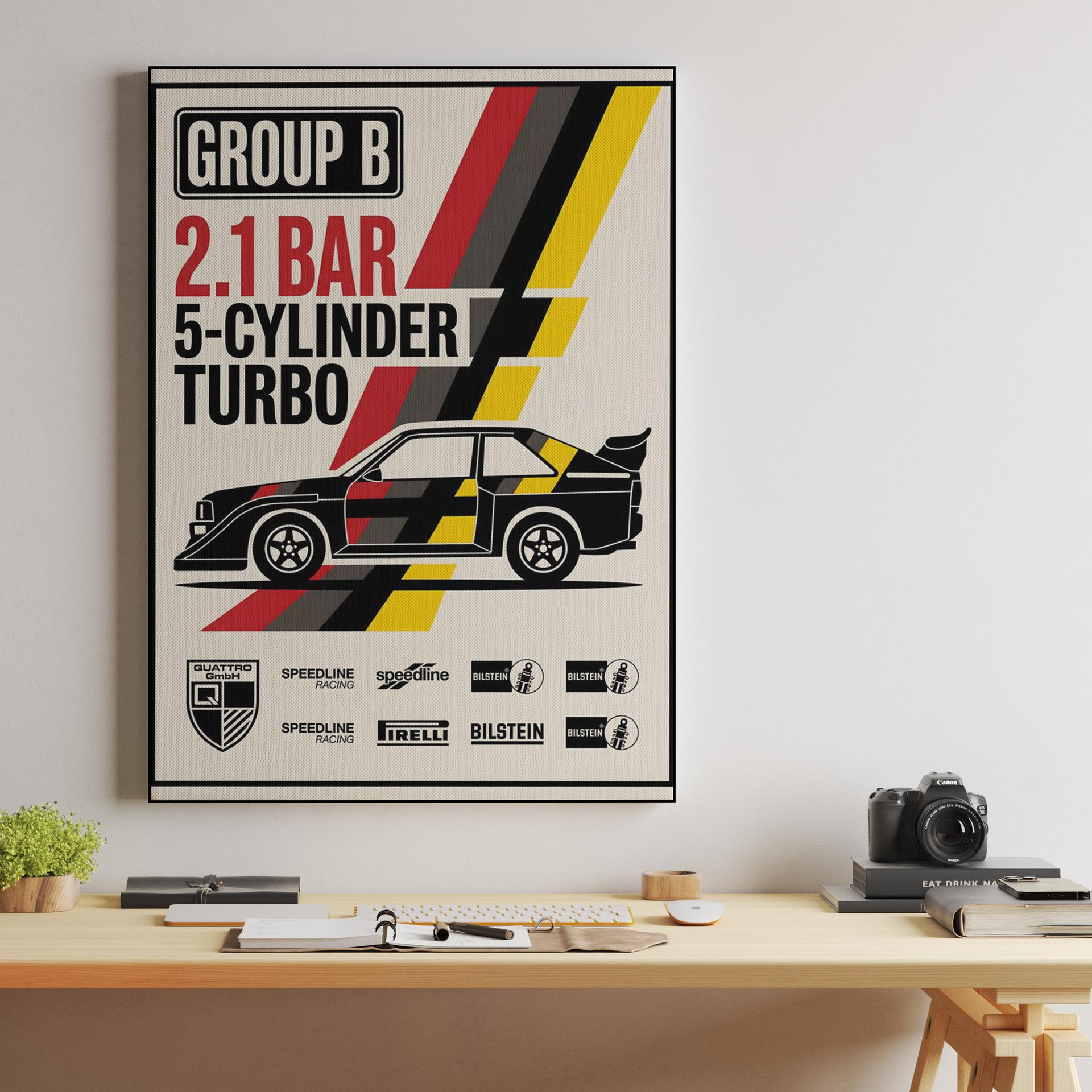 Audi Sport Quattro S1: Group B Legend Graphic