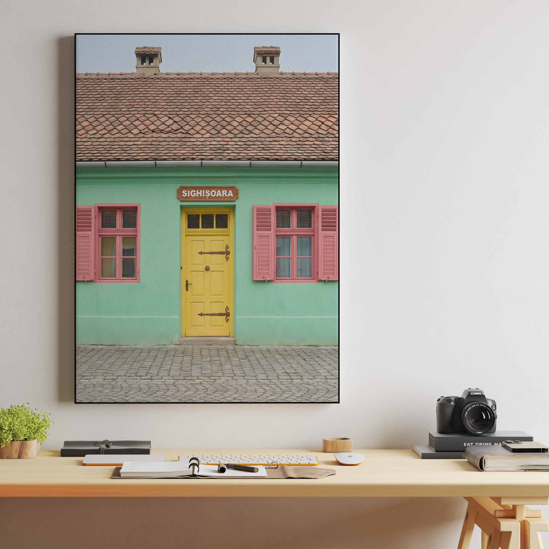 The Colorful Facade of Sighișoara