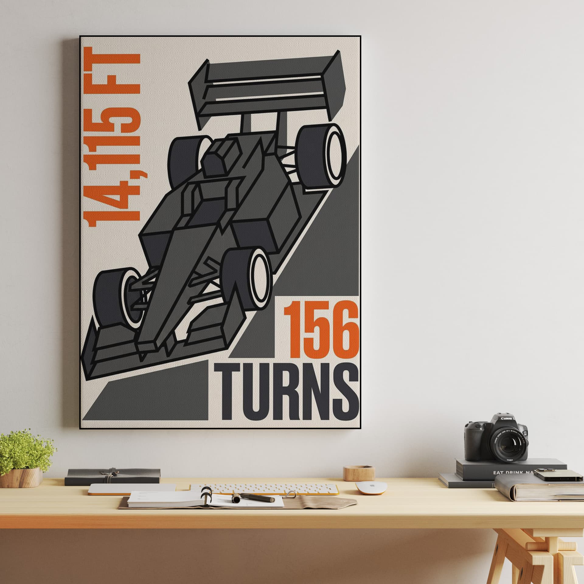 Volkswagen I.D. R Pikes Peak 156 Turns Poster