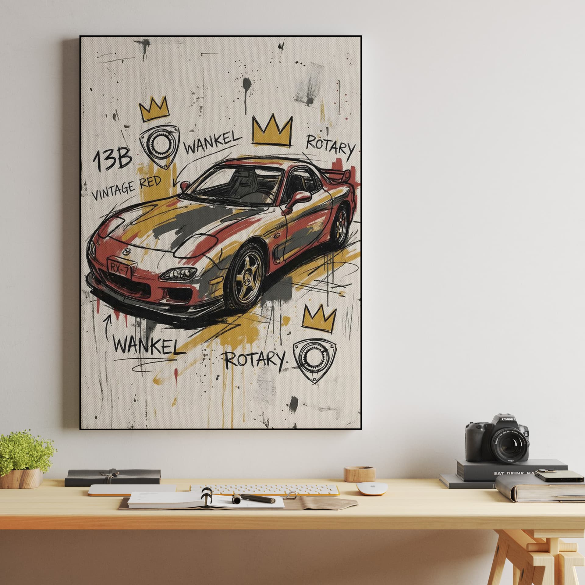 Rotary Crown: Mazda RX-7 FD Basquiat Tribute