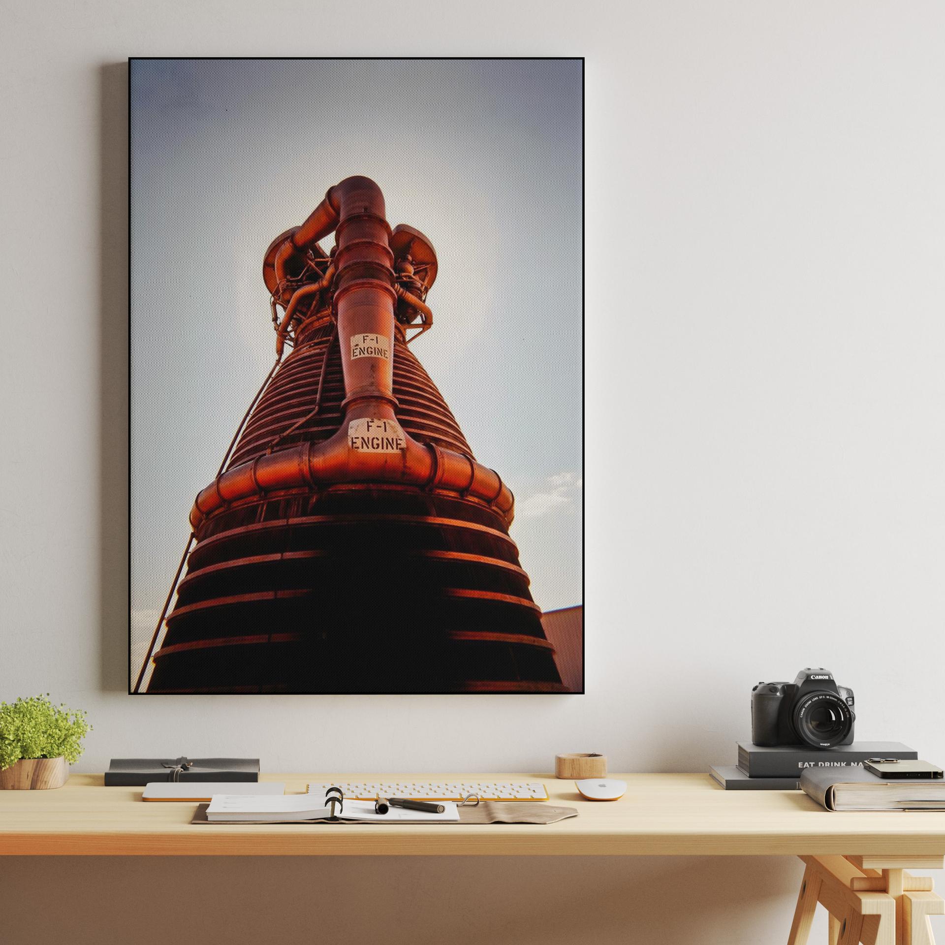 Saturn V F-1 Rocket Engine Photography