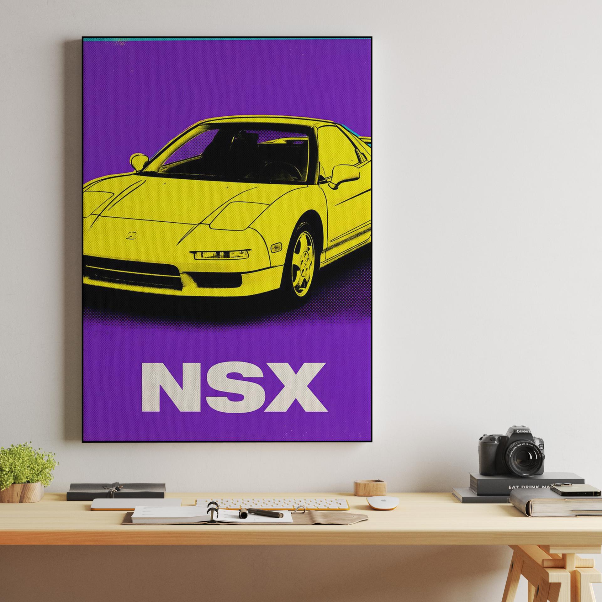 Pop Art Evolution: Honda NSX