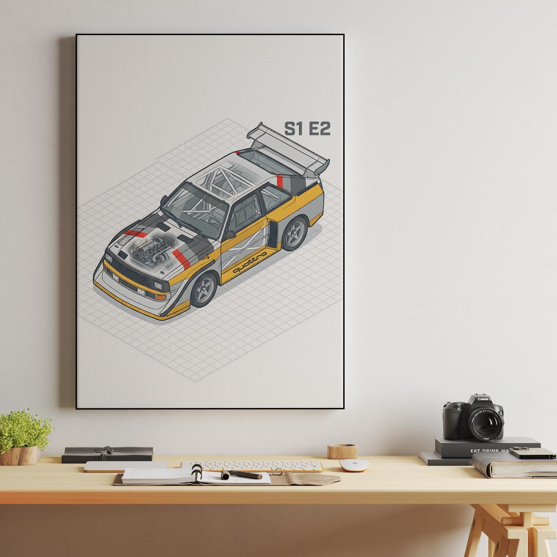 Audi Sport Quattro S1 E2: Mechanical Blueprint