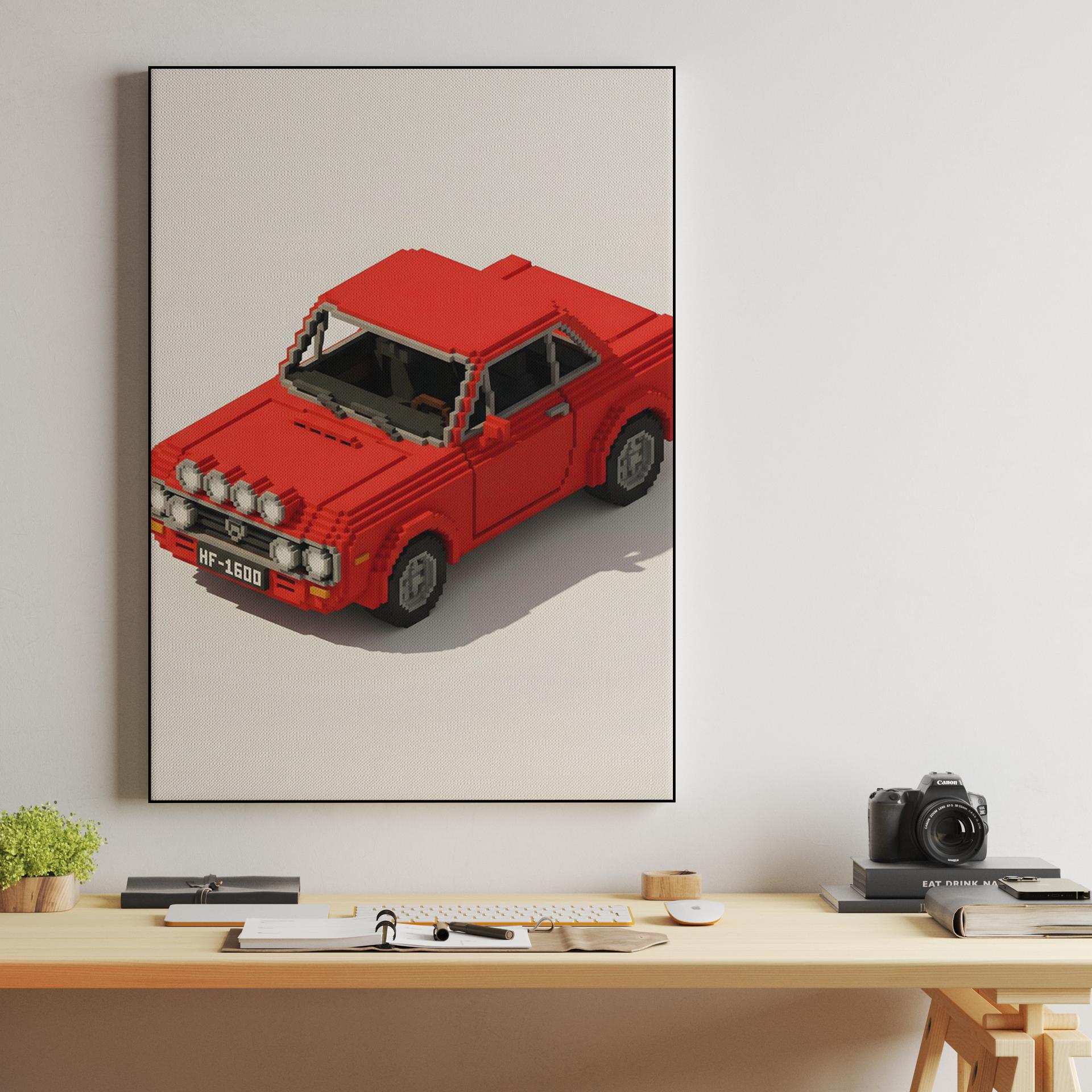 Lancia Fulvia HF 1600 Voxel Rally Edition