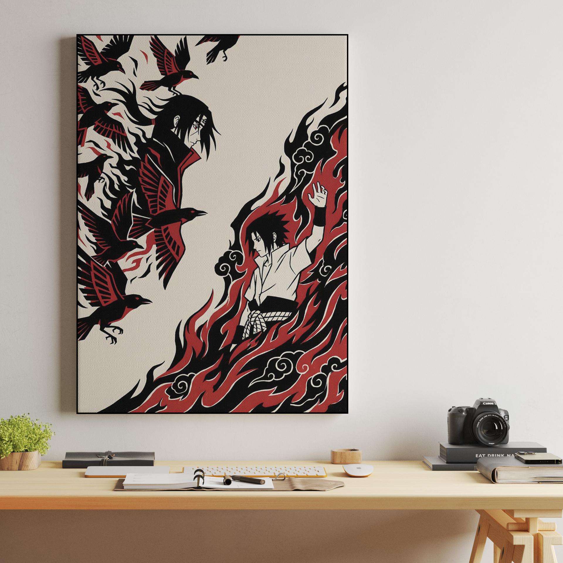 Uchiha Legacy: Crows and Flames