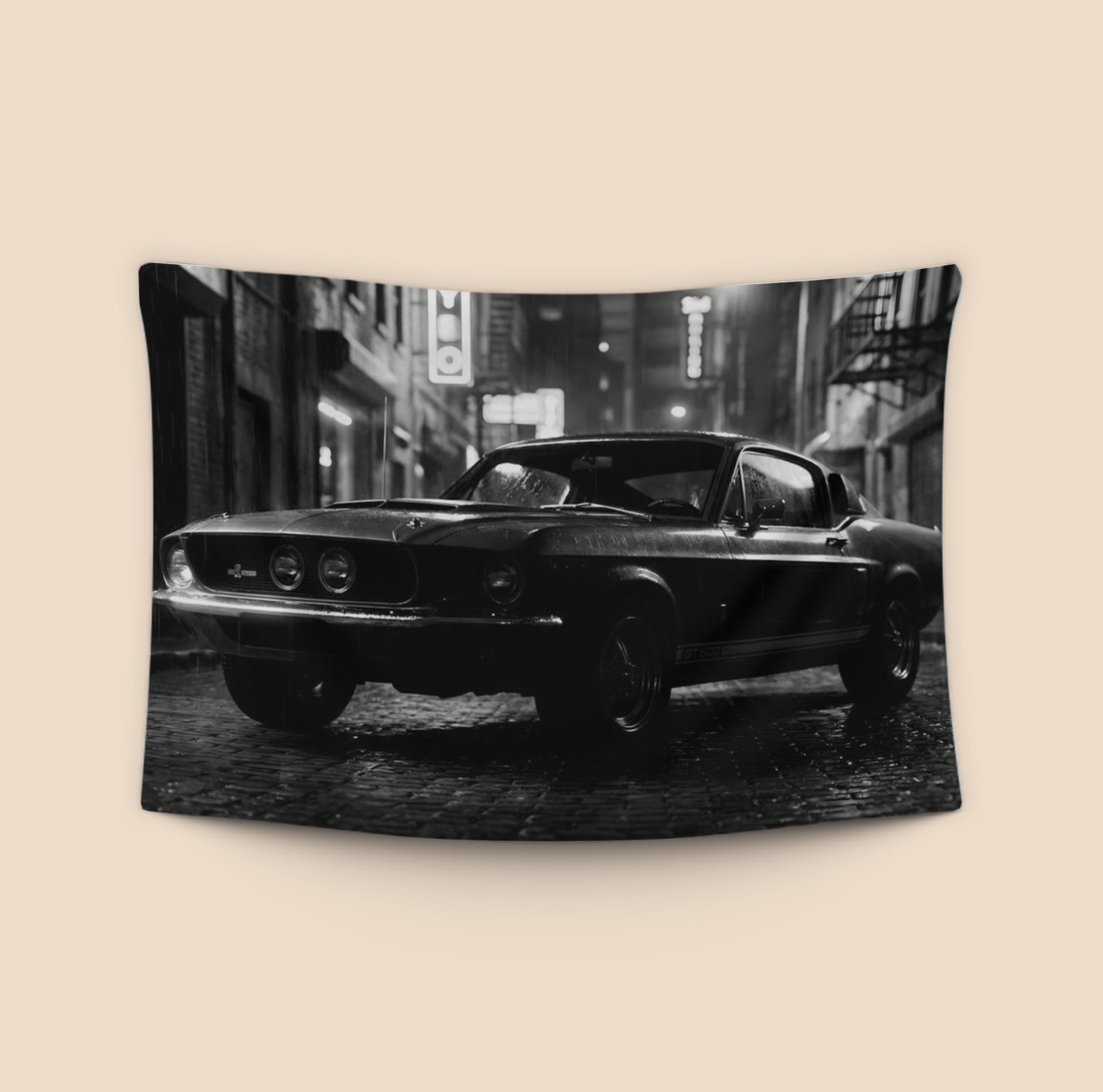 Monochrome Majesty: Shelby GT500 Noir