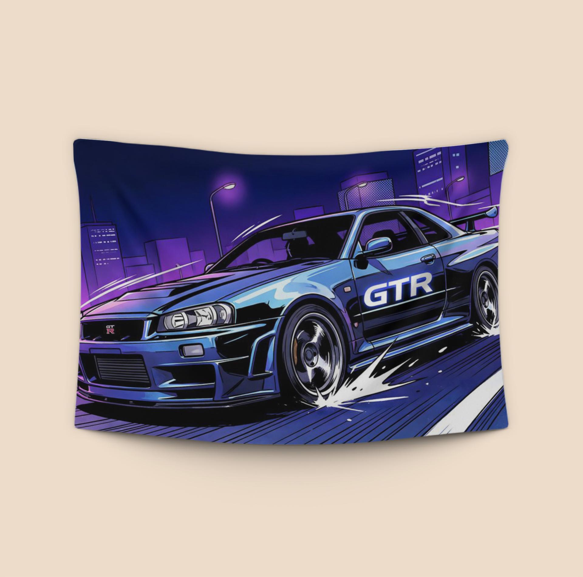 Midnight Drift Skyline GT-R R34