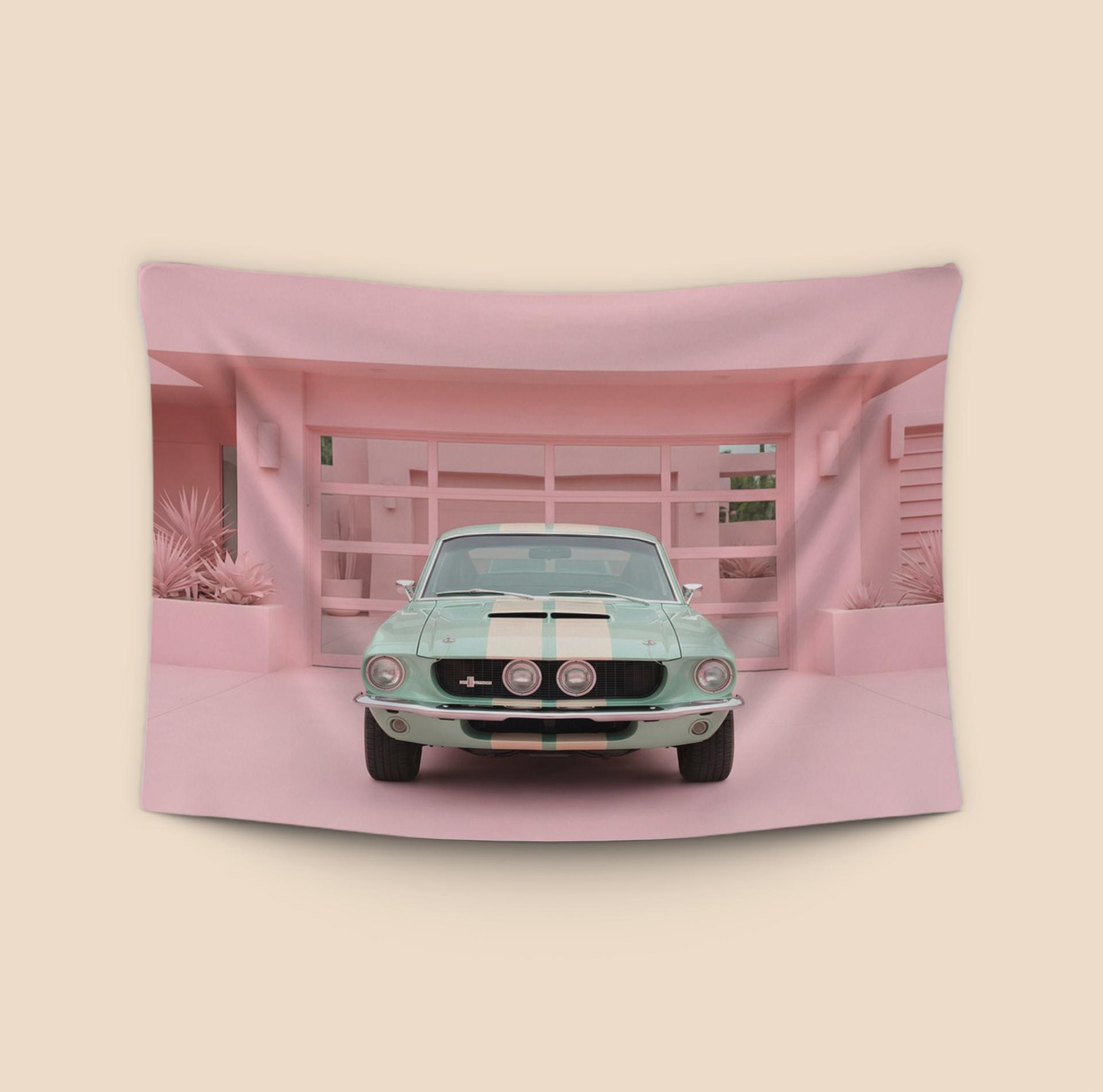 Pastel Paradise: Mint Shelby GT500
