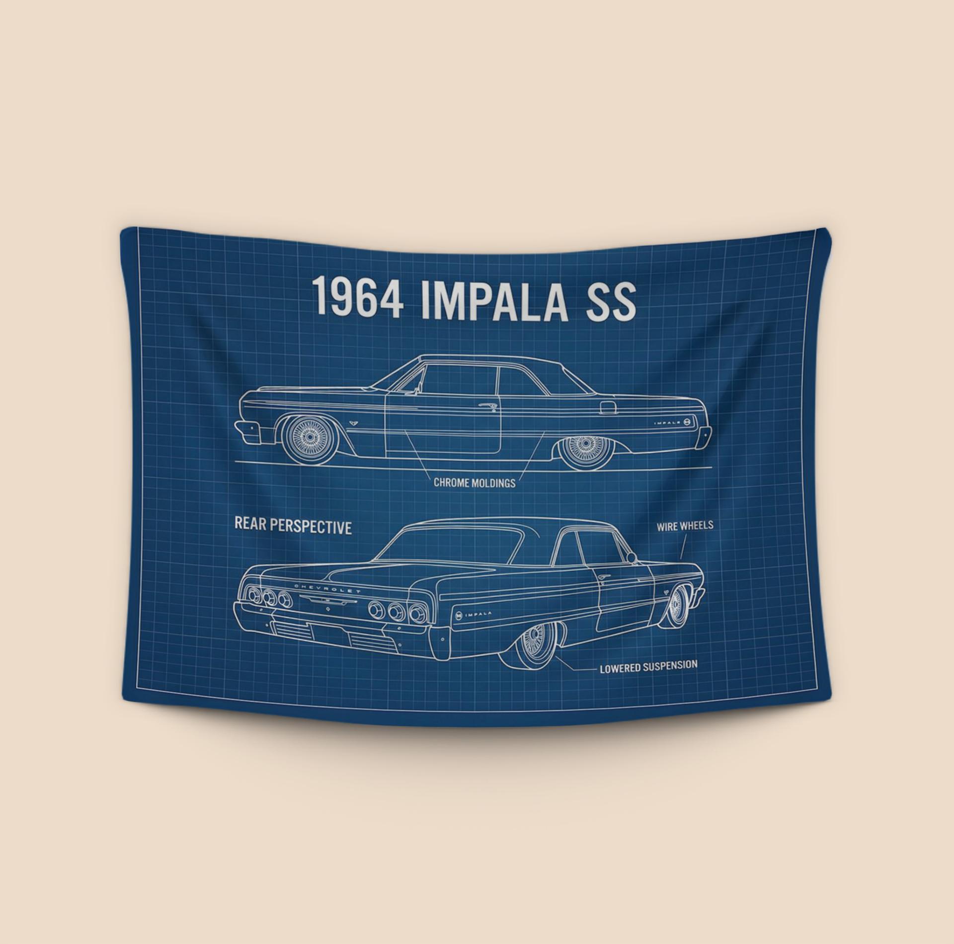 1964 Impala SS Blueprint