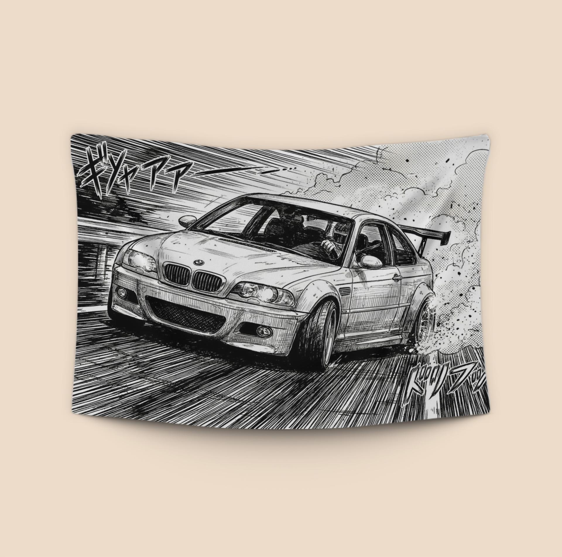 BMW E46 M3 Drift Manga