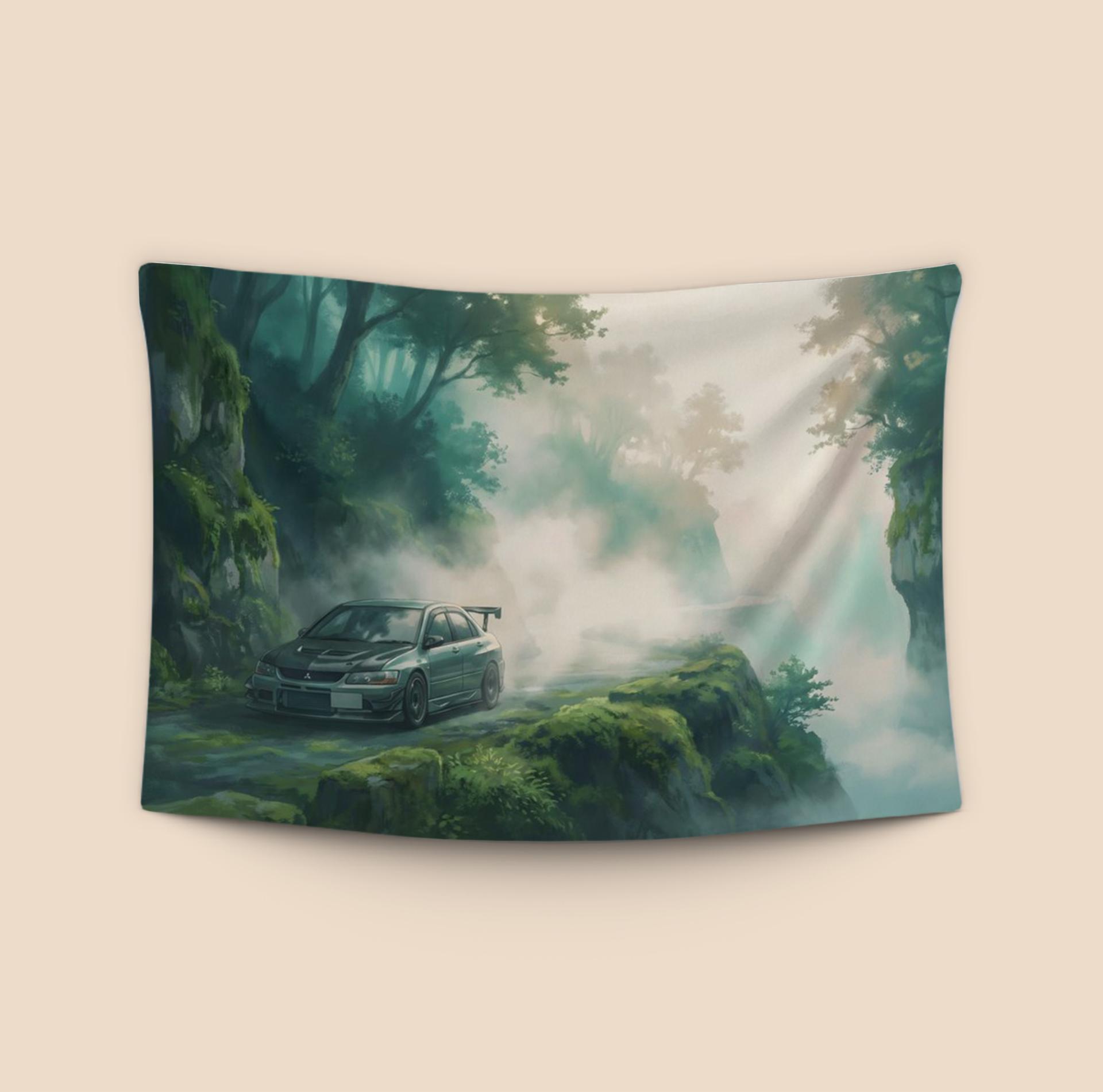 Evolution IX: Foggy Cliffside Pass