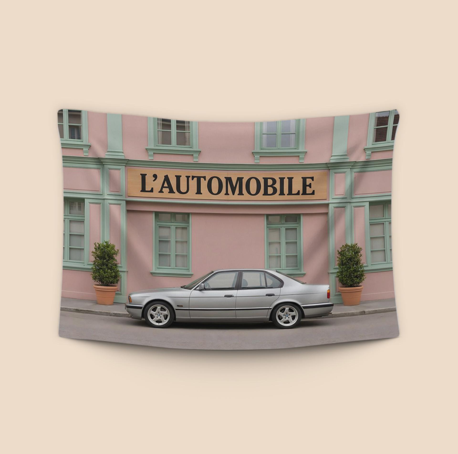 L'Automobile: BMW M5 E34 in Pastel