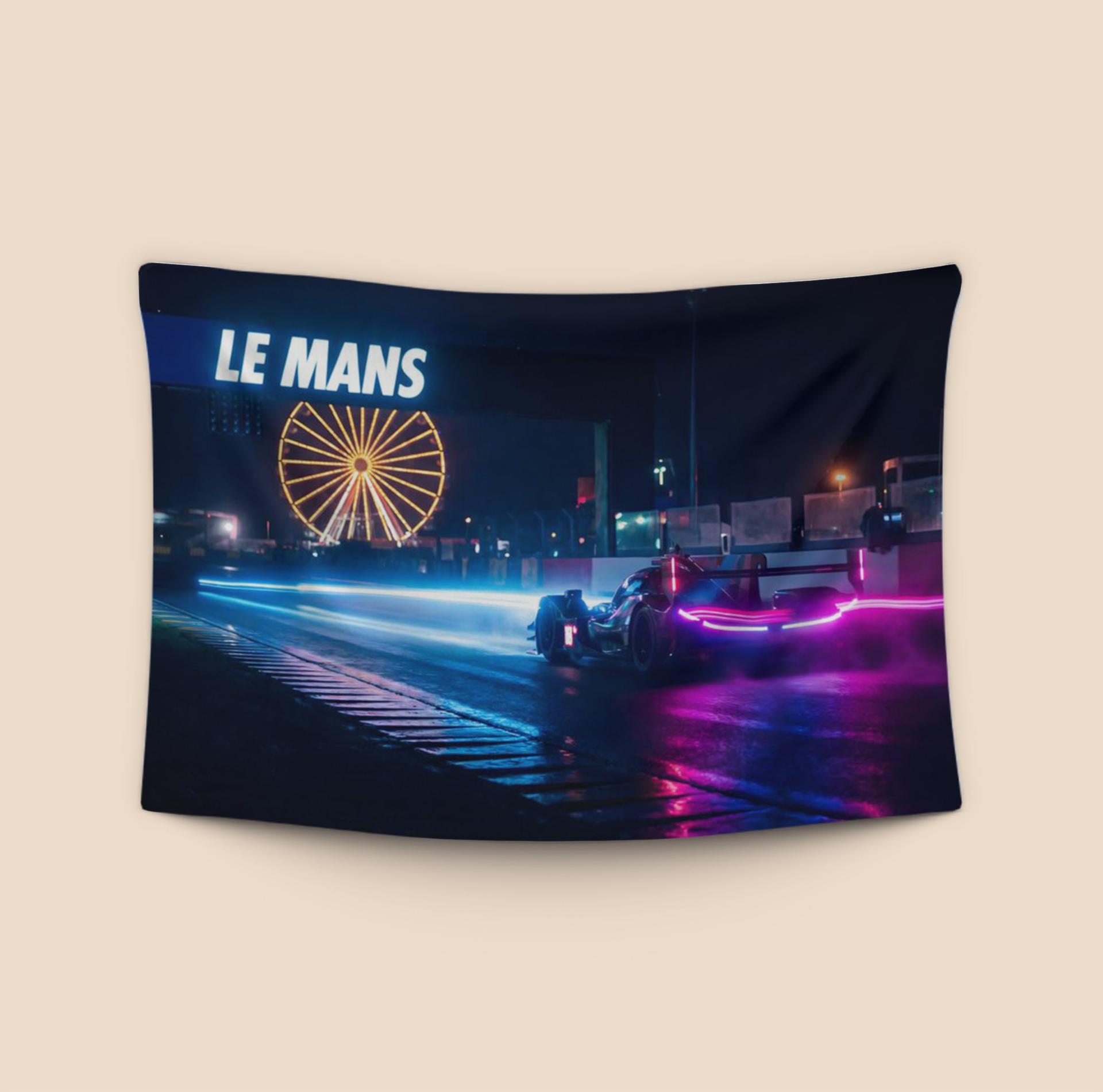 Neon Night at Le Mans: Porsche 963