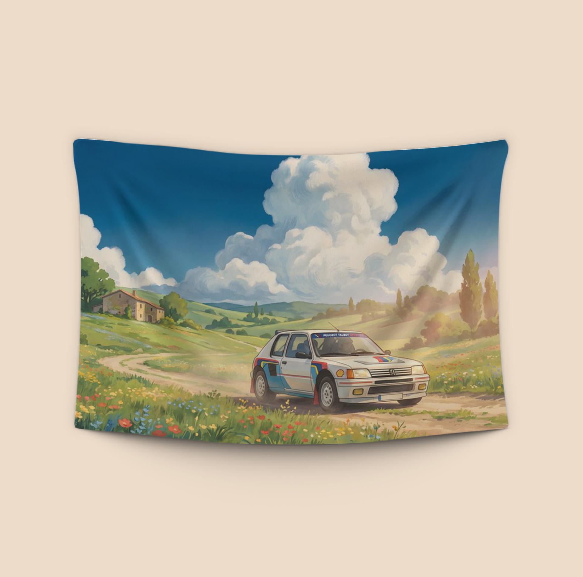 Peugeot 205 T16: Serenity in the French Countryside