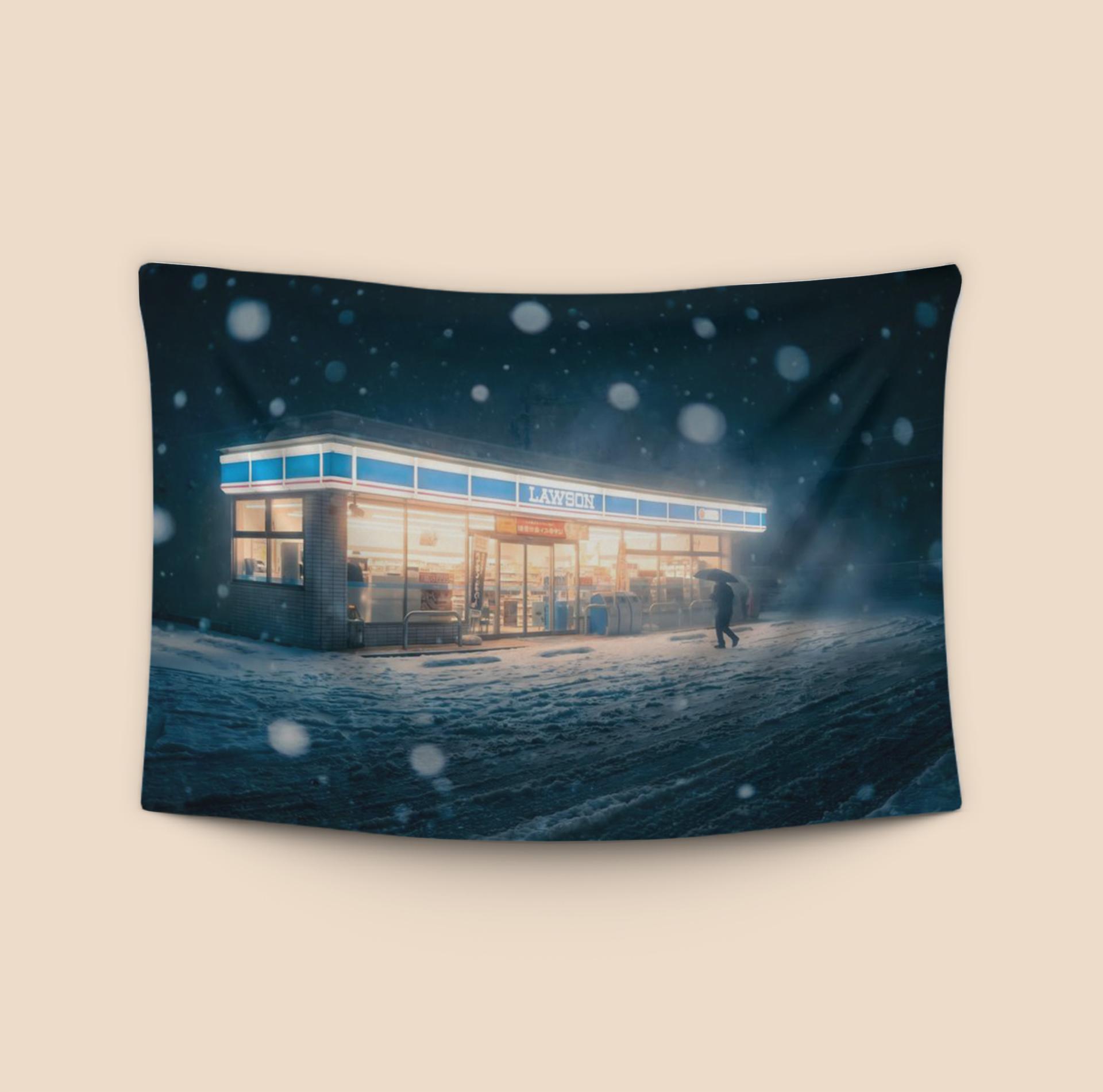 A Winter Night at Lawson