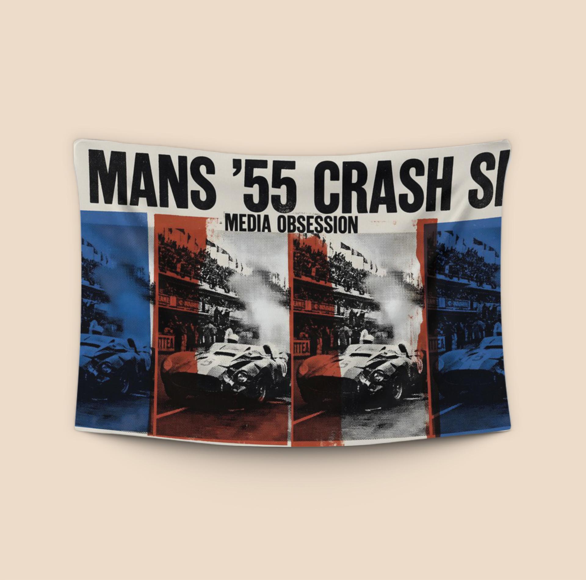Le Mans '55 Crash Site Media Obsession Pop Art