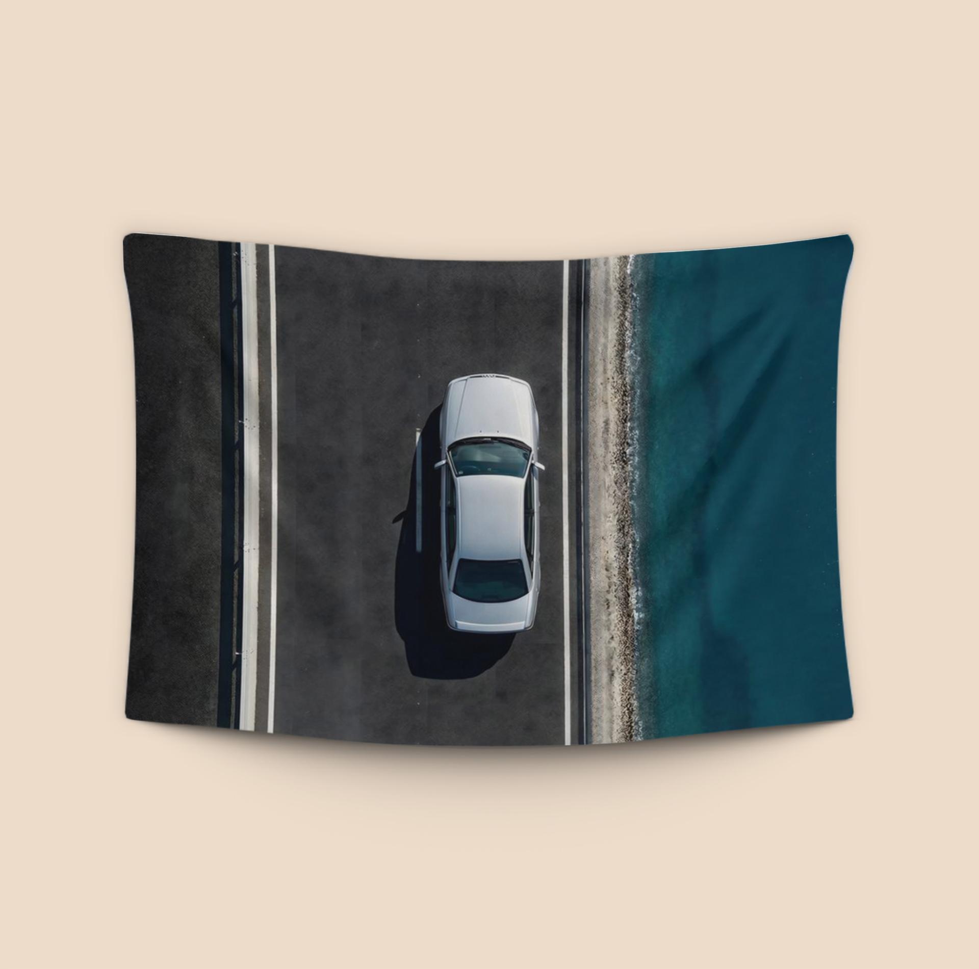 Audi 100 C4: Coastal Aerial Drive