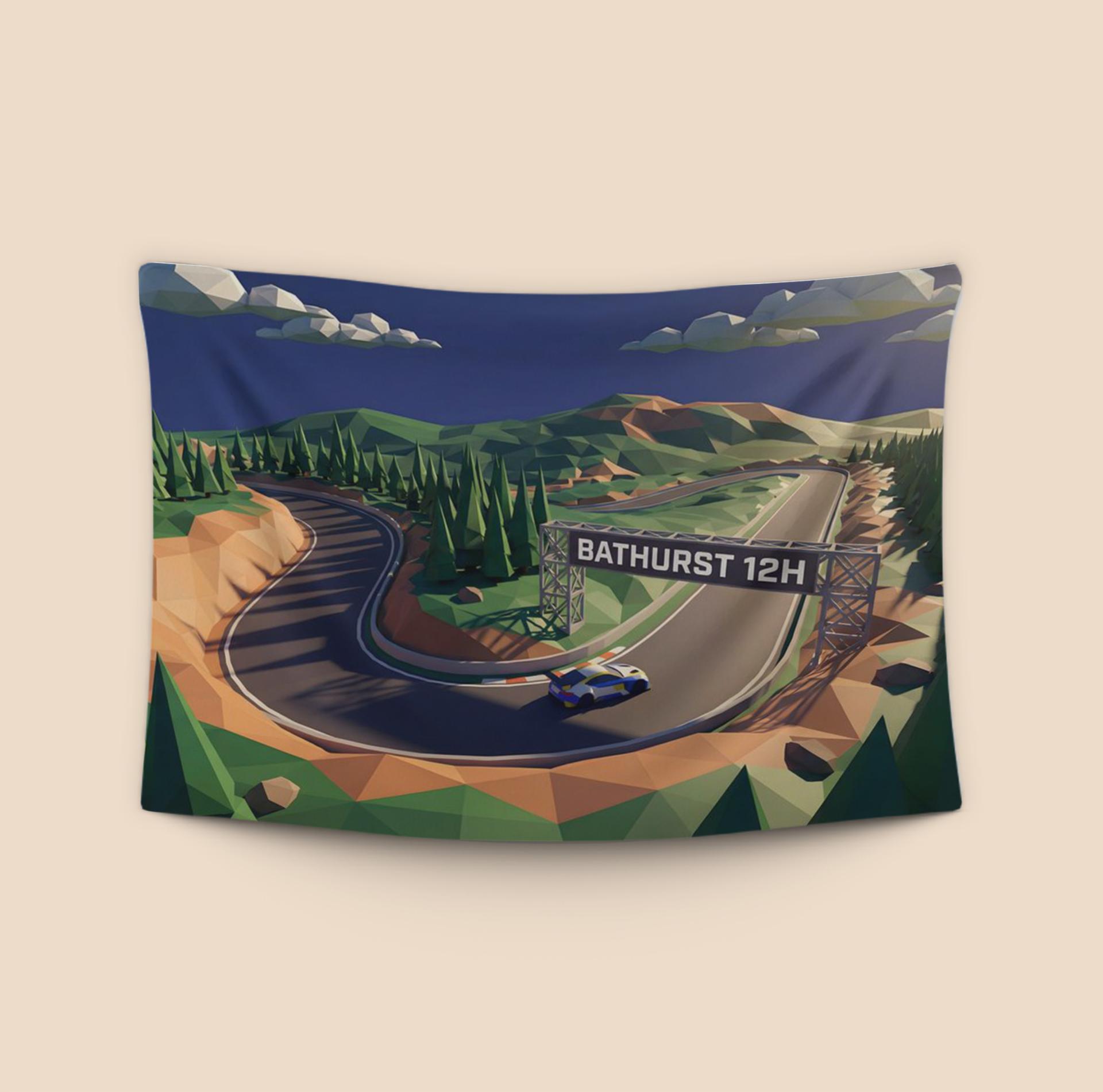 Bathurst 12h Low-Poly Mountain Run