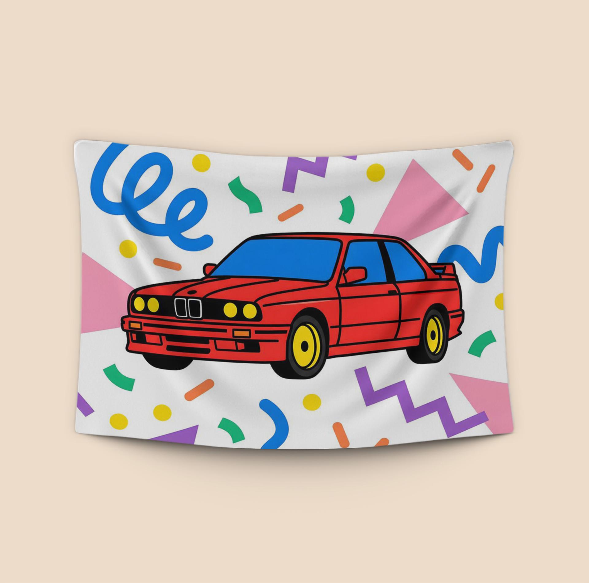 BMW E30 M3: 90s Memphis Pop
