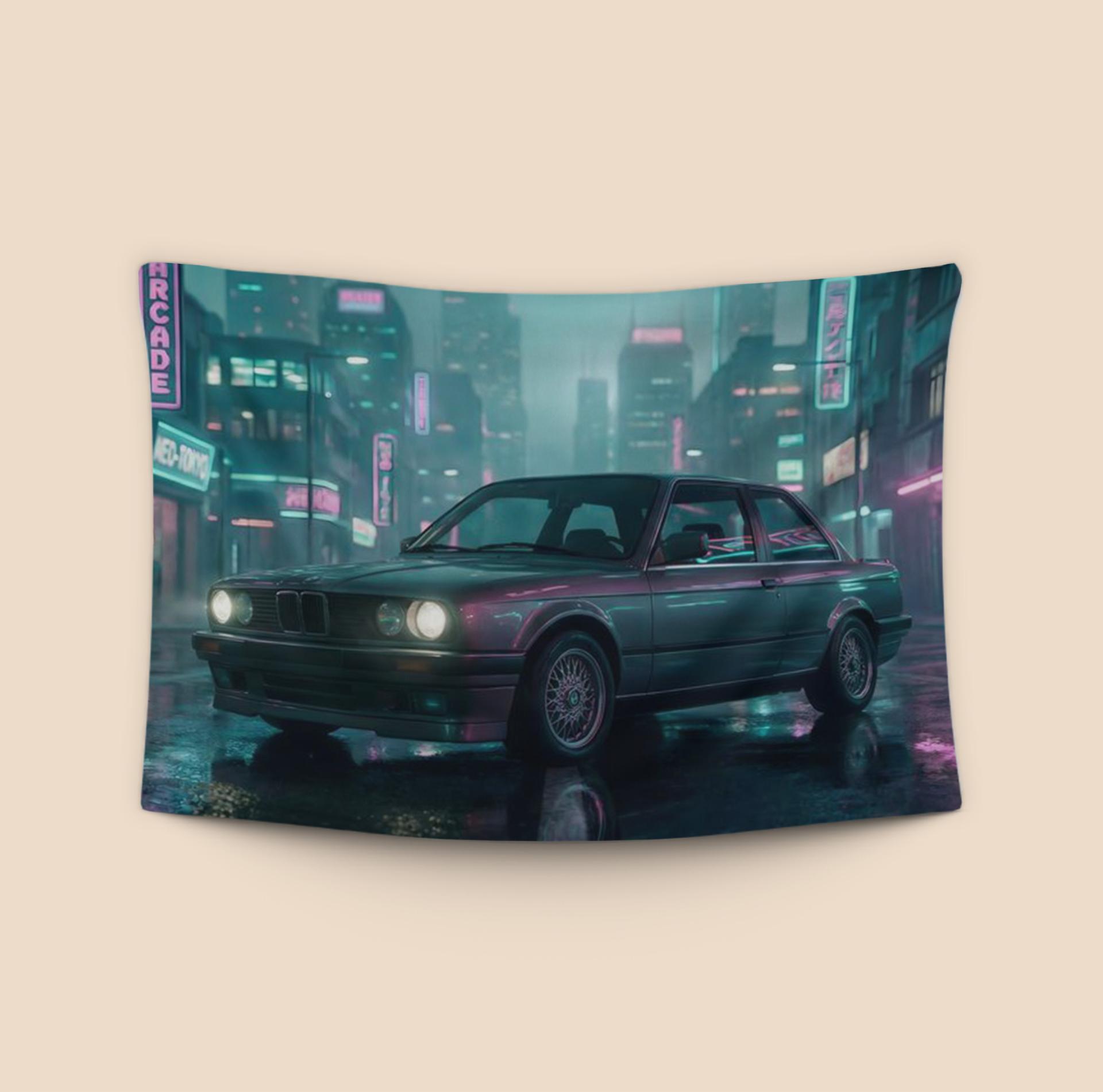 Neo-Tokyo Night Cruise: BMW E30