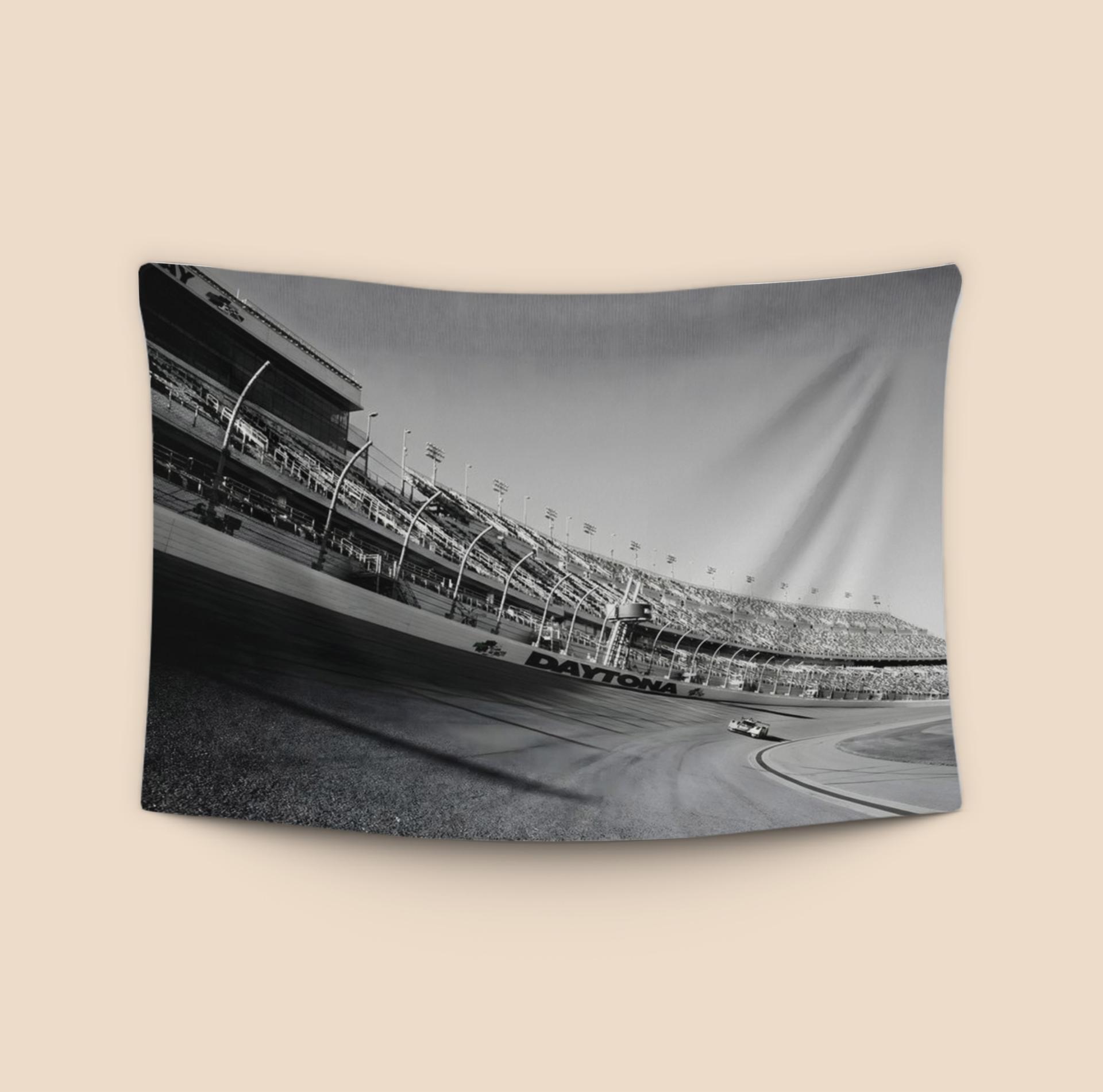 Monochrome Majesty: The High Banks of Daytona