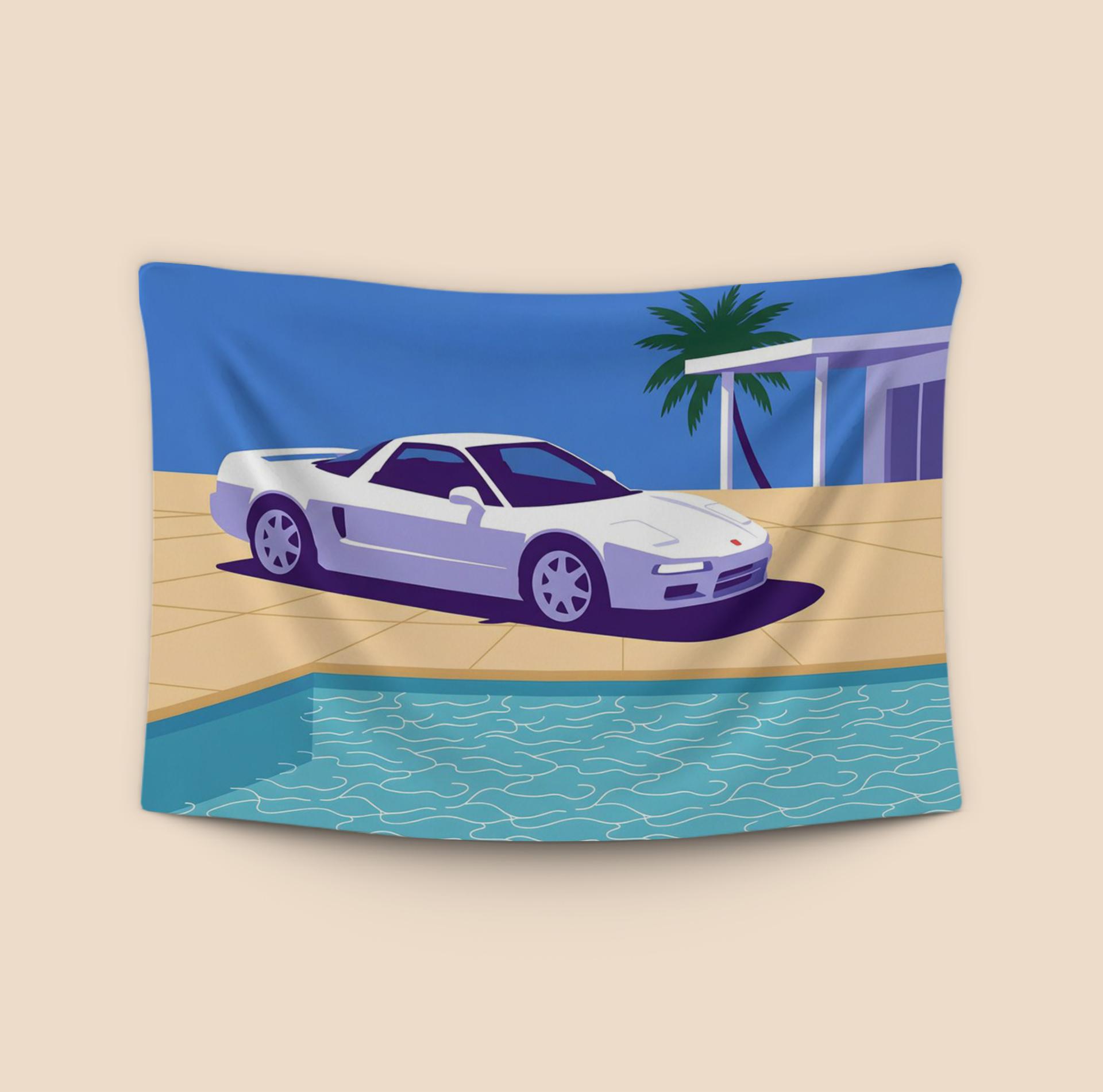 Poolside Dreams: NSX at the Palm Springs Villa