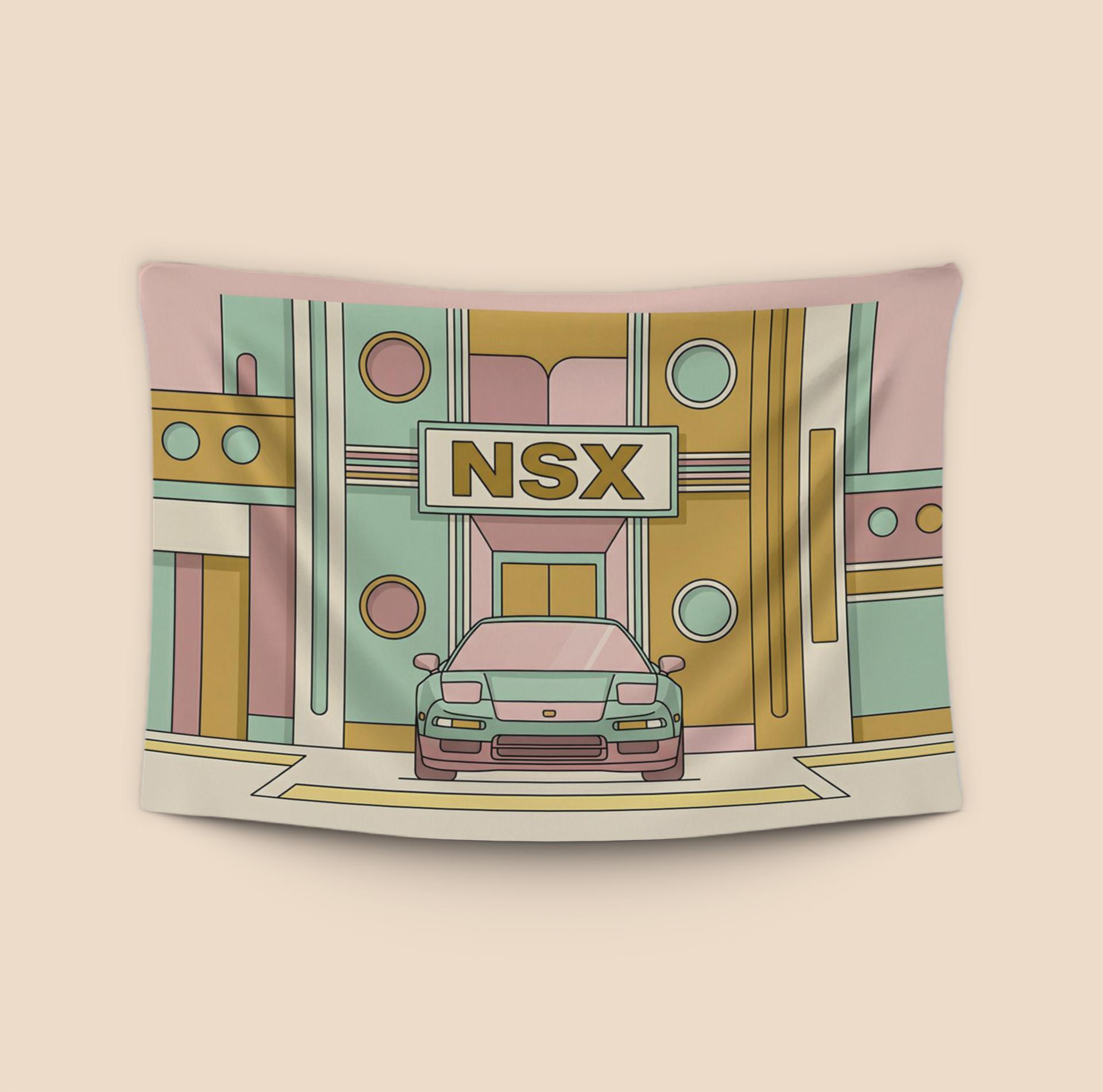 Pastel Symmetry NSX