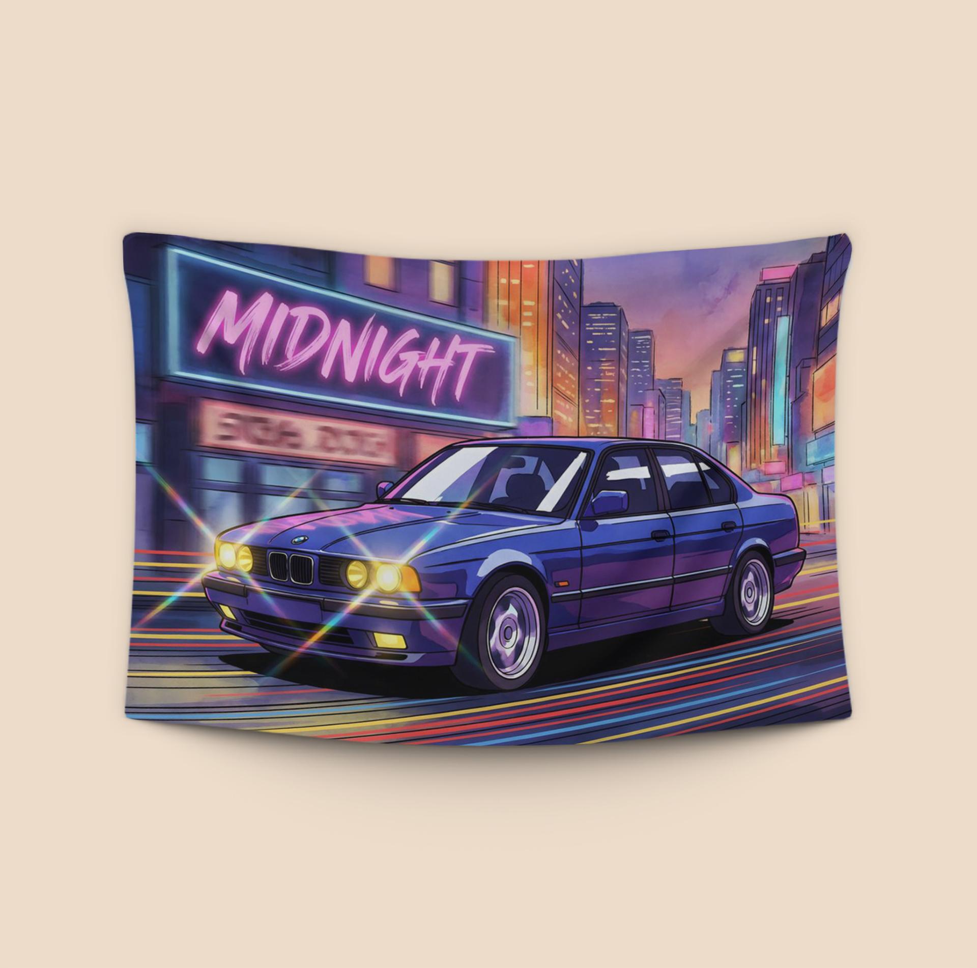 Midnight City Pulse: BMW E34