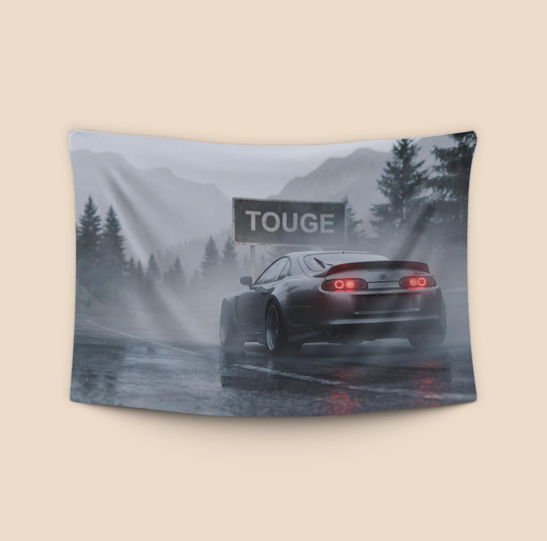 Misty Mountain Run: Supra A80 Touge