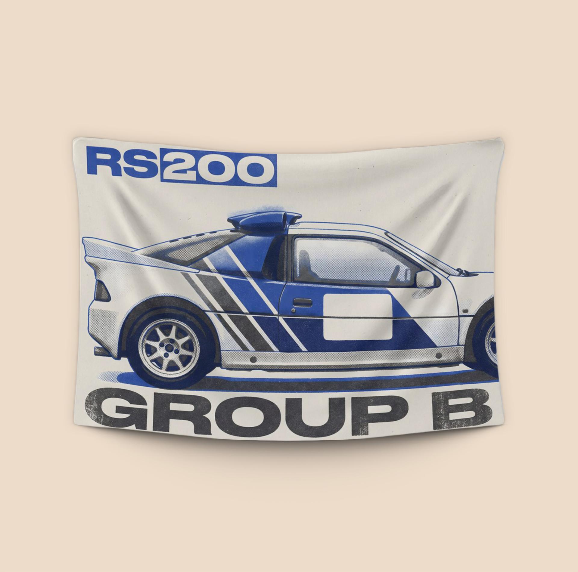 Ford RS200: Group B Rally Legend Graphic