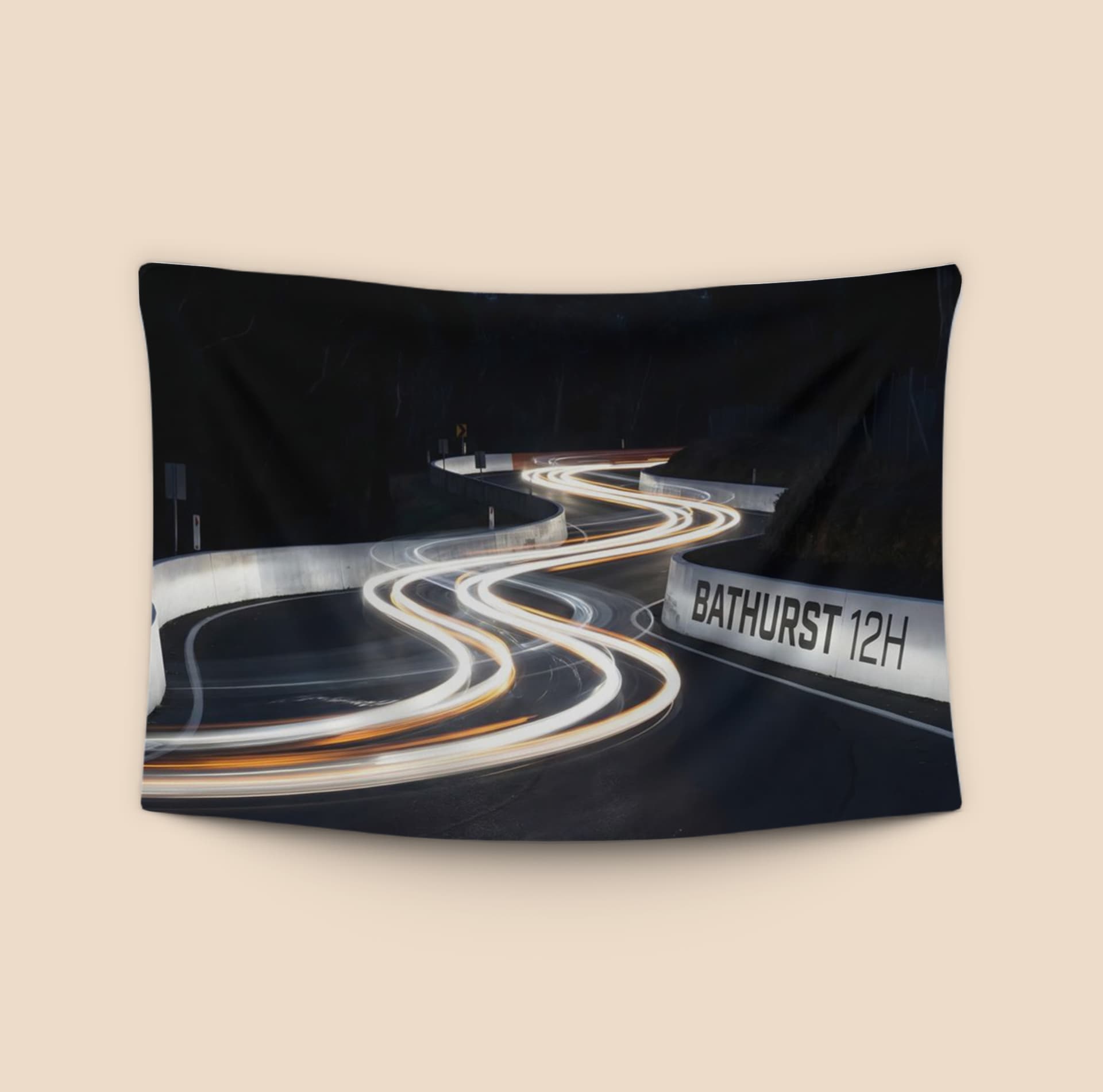 Midnight Light Trails at Mount Panorama Bathurst 12H