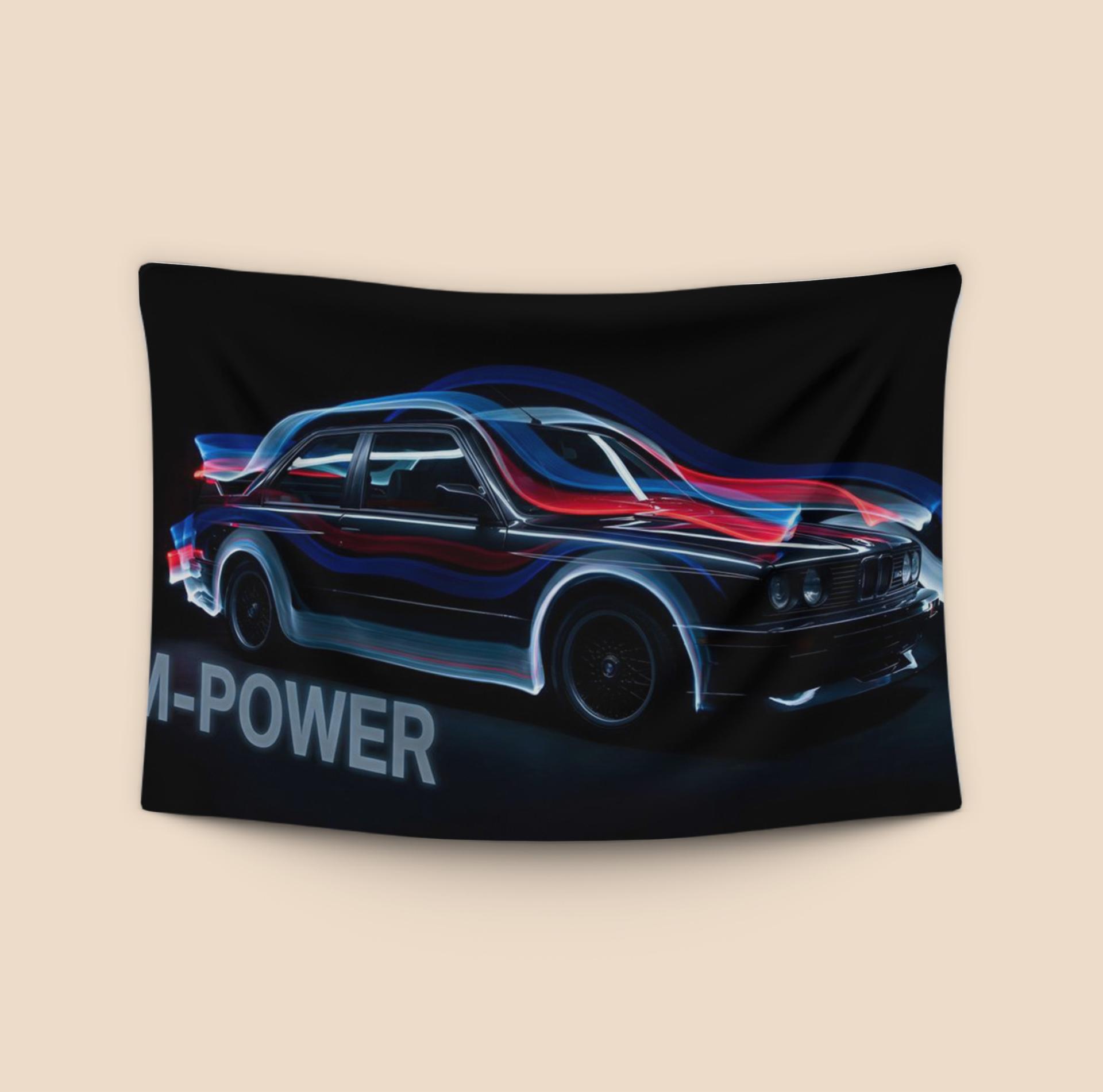 BMW E30 M3: Kinetic M-Power Light Painting