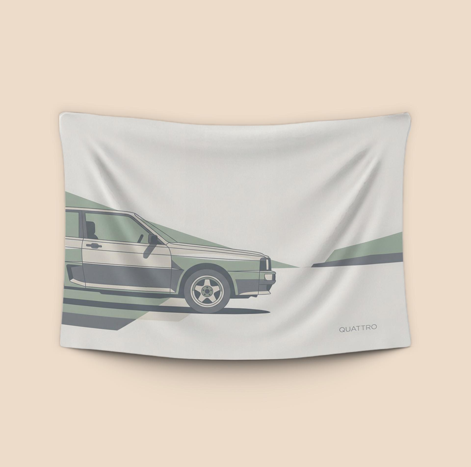 Audi Quattro Minimalist Sage