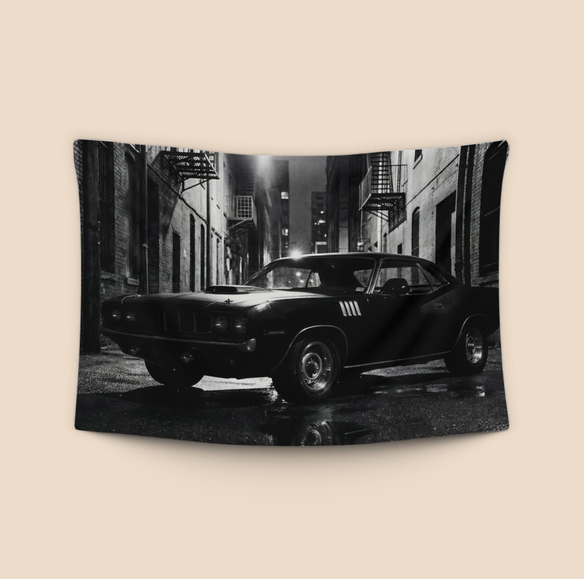 Midnight Alley: '71 Hemi Cuda Noir