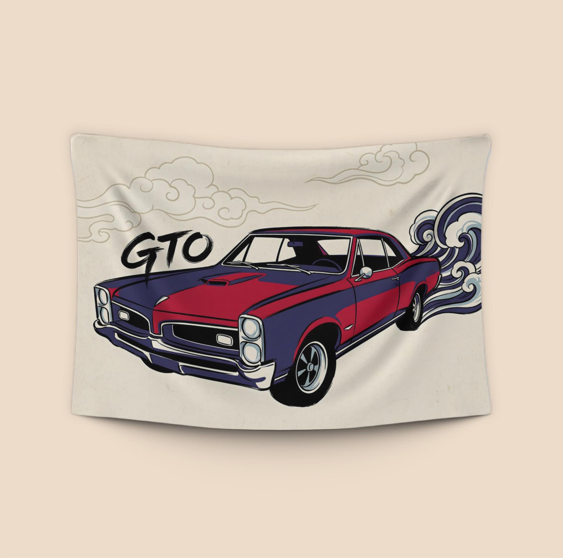 Pontiac GTO: Ukiyo-e Wave Rider